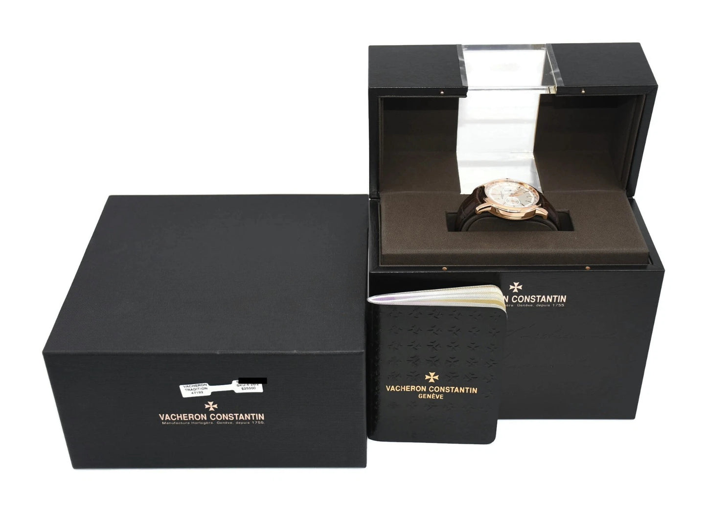 Vacheron Constantin Traditionnelle 18K Rose Gold Watch 47192/000R