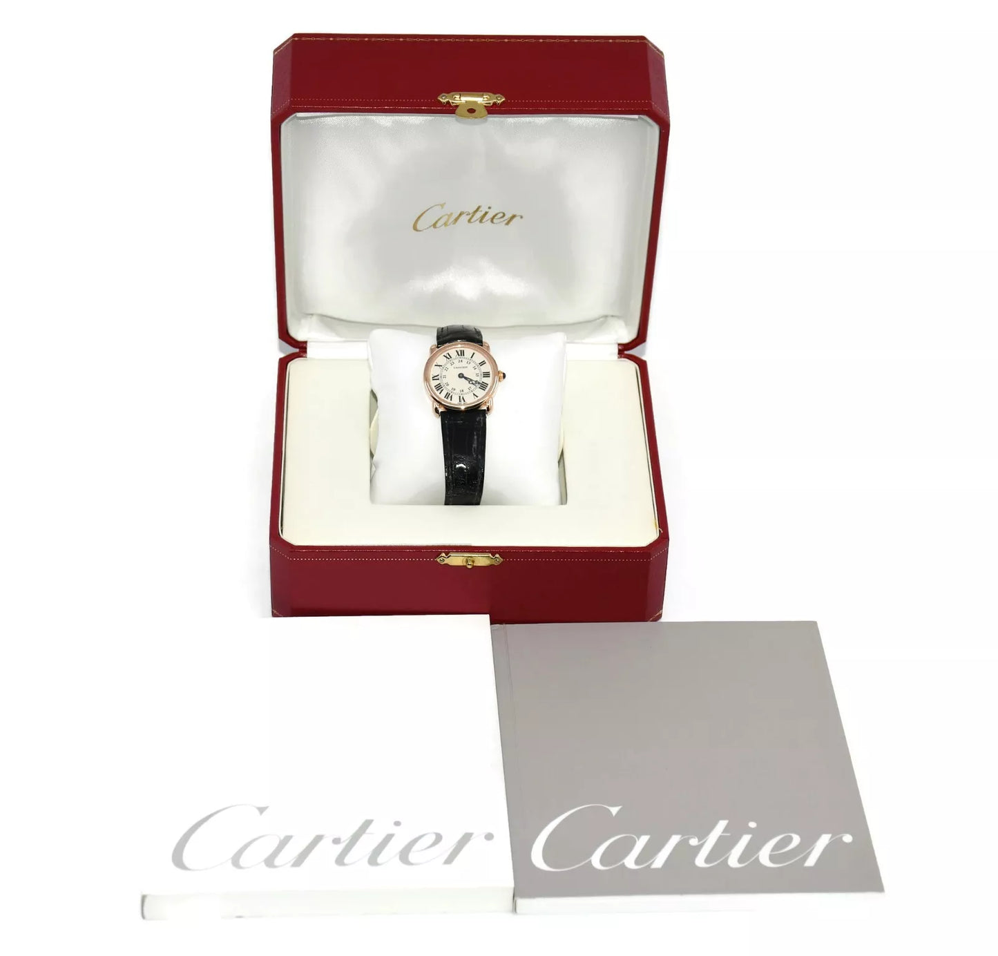 Cartier Ronde Louis 18K Rose Gold Watch W6800151