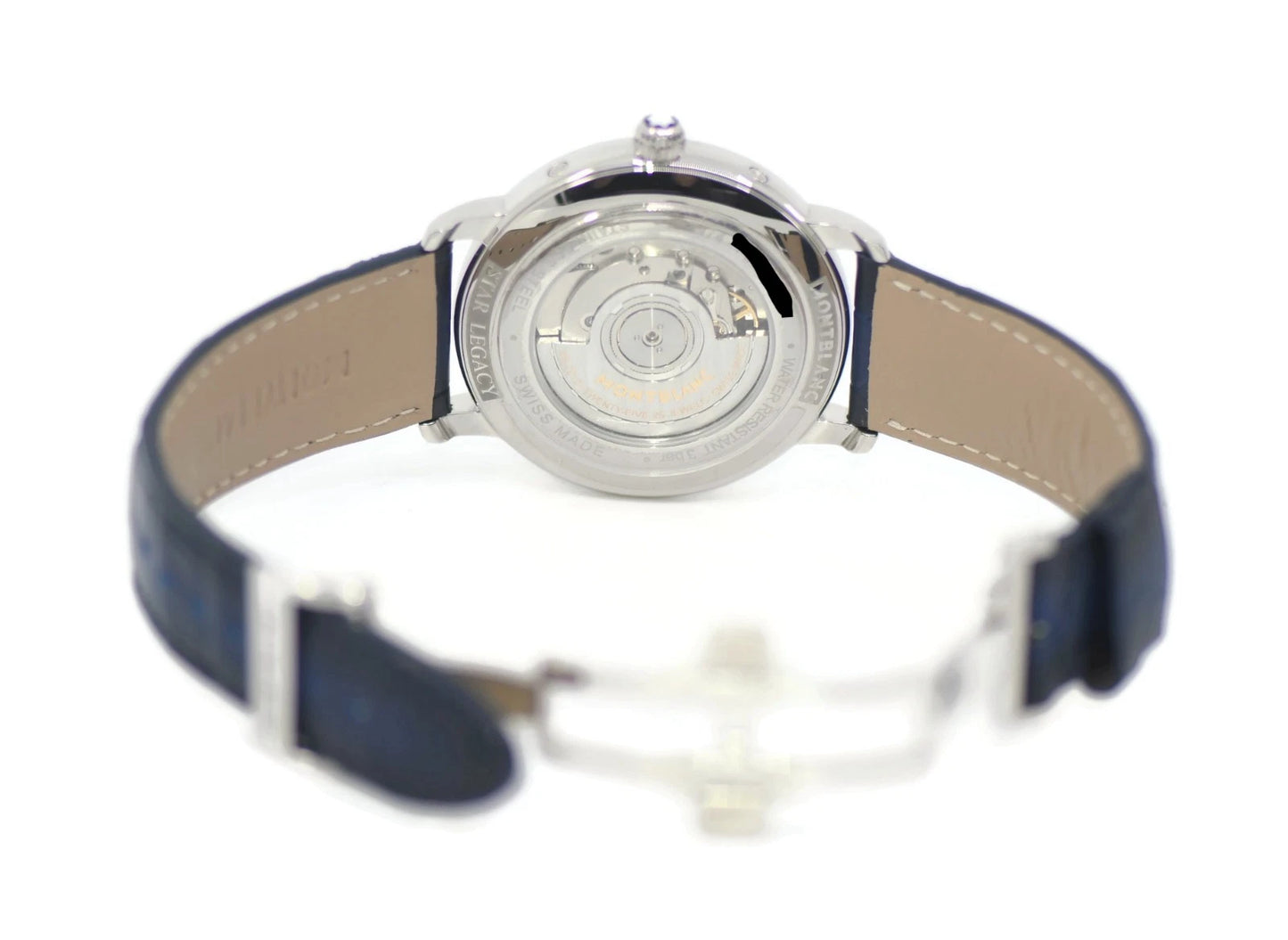 Montblanc Star Calendar Stainless Steel Watch 119955