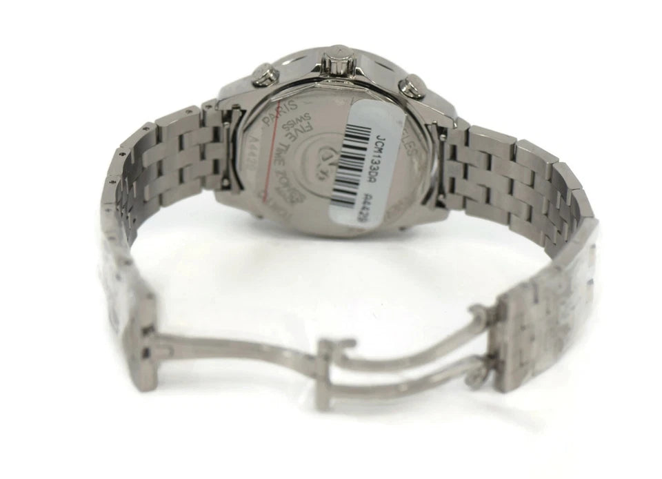 Jacob & Co Five Timezone Diamond Stainless Steel Watch JCM-133DA