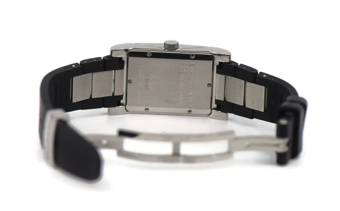Bulgari Rettangolo Stainless Steel Watch RT45S