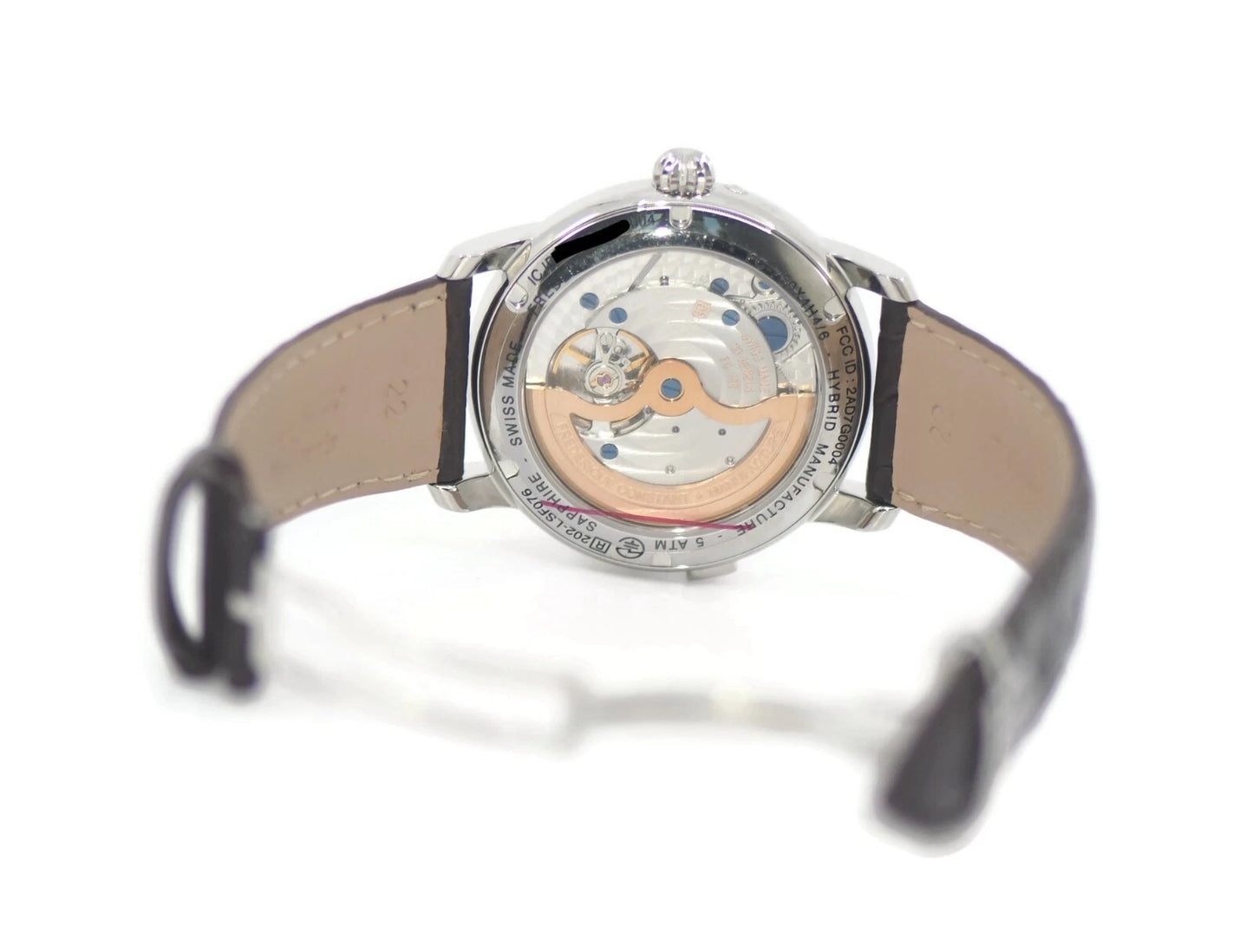 Frederique Constant Hybrid Stainless Steel Watch FC-750V4H6