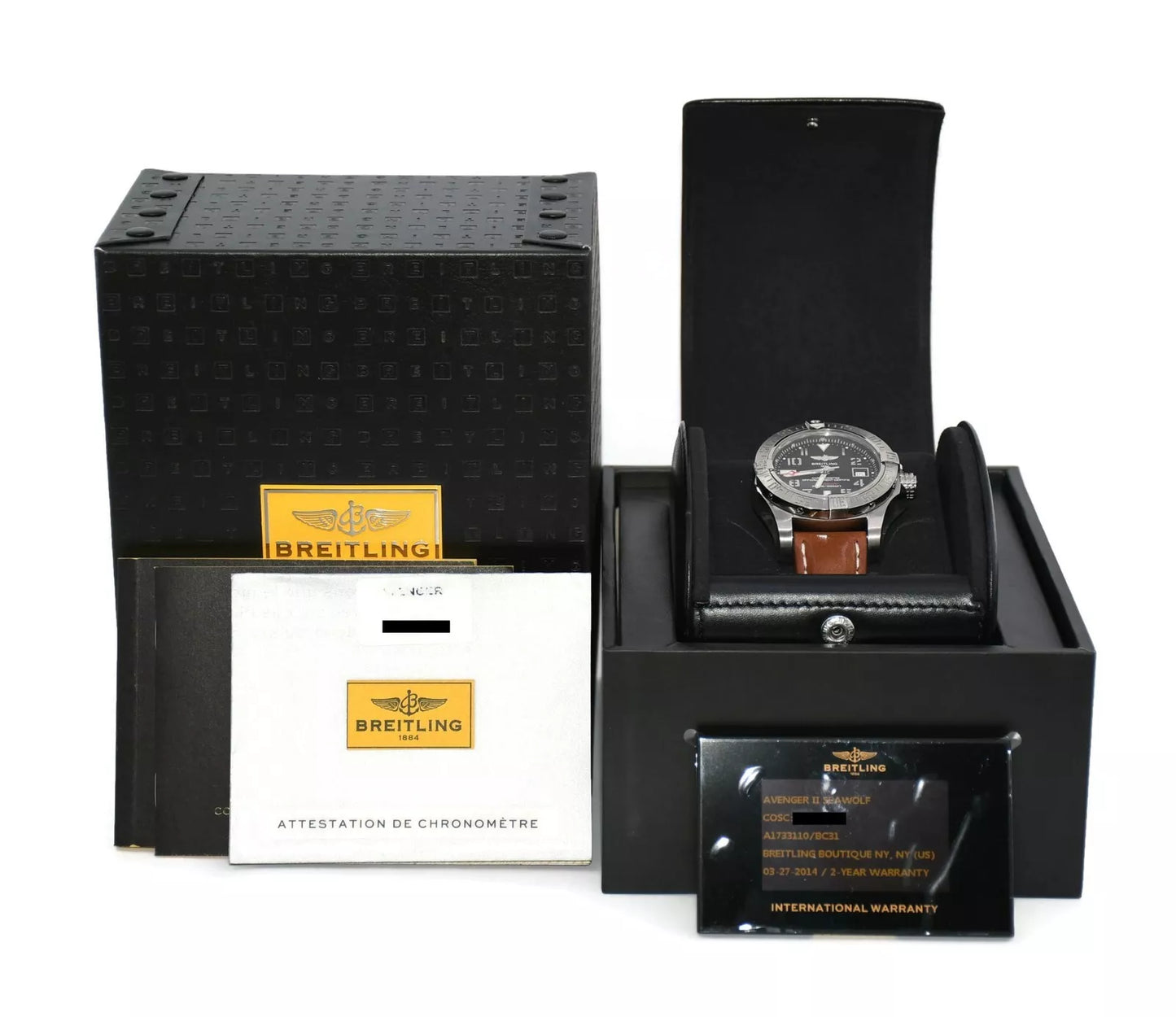 Breitling Avenger II Seawolf Stainless Steel Watch A17331