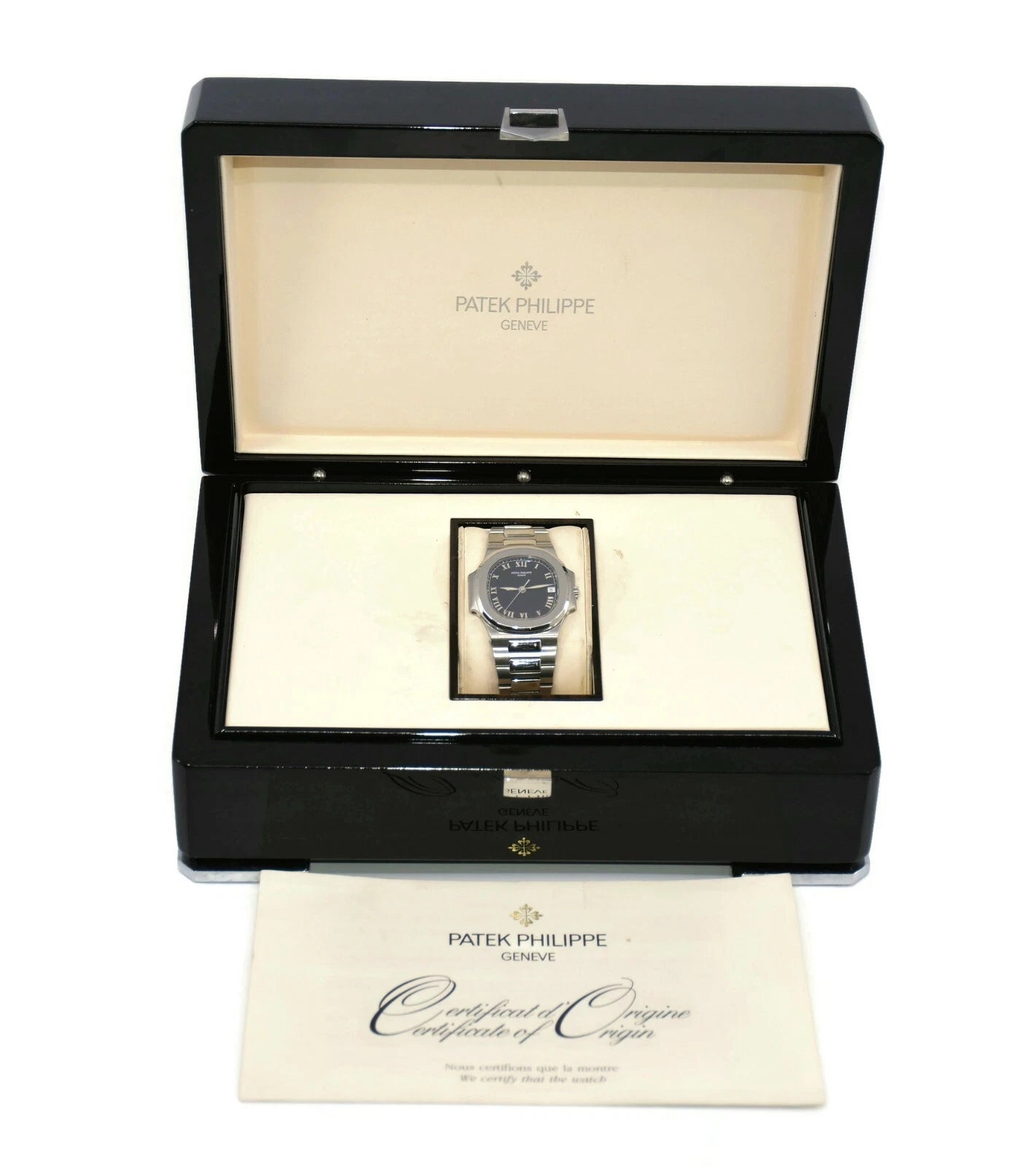 Patek Philippe Nautilus Stainless Steel Watch 3800