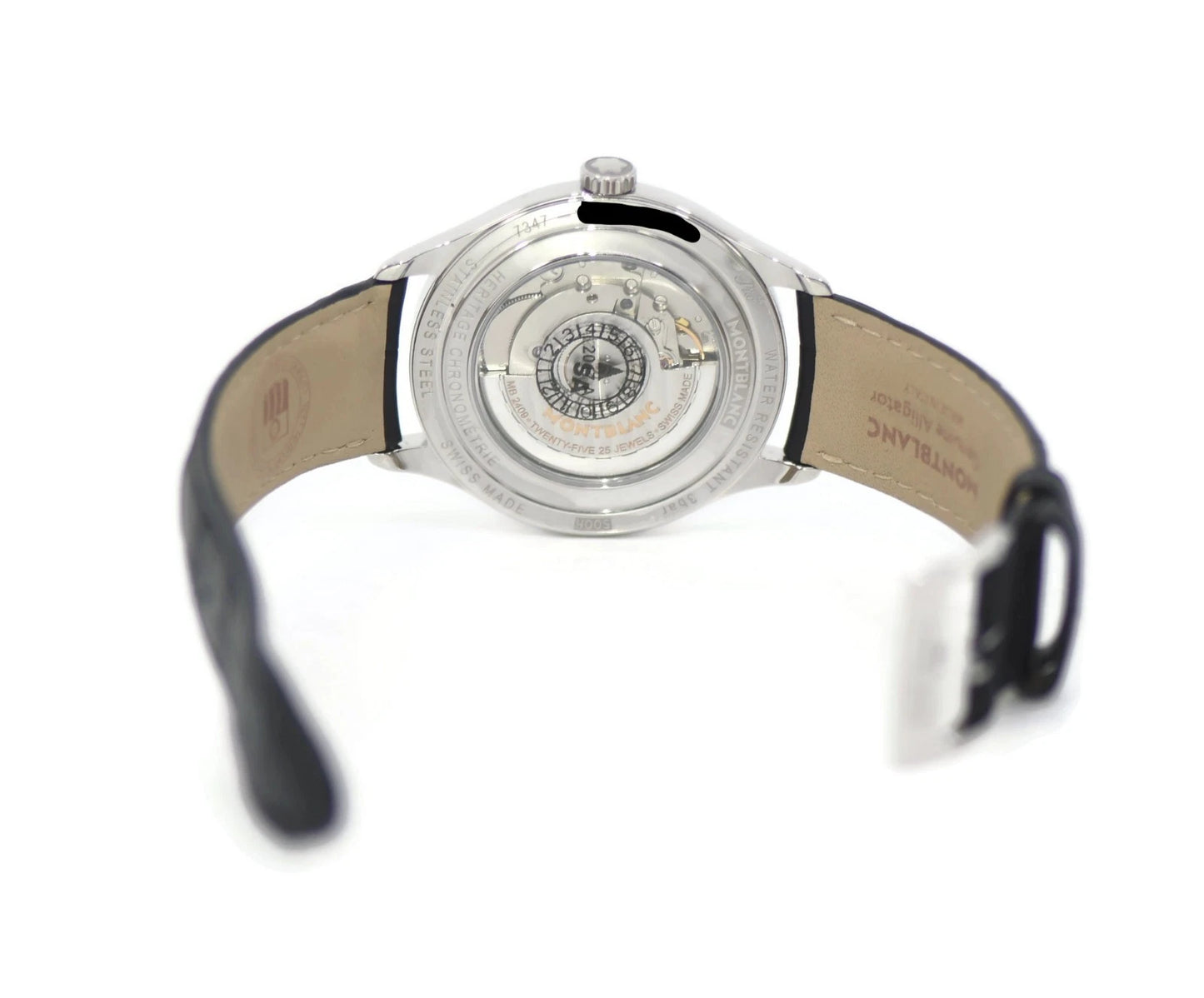 Montblanc Heritage Stainless Steel Watch 112533