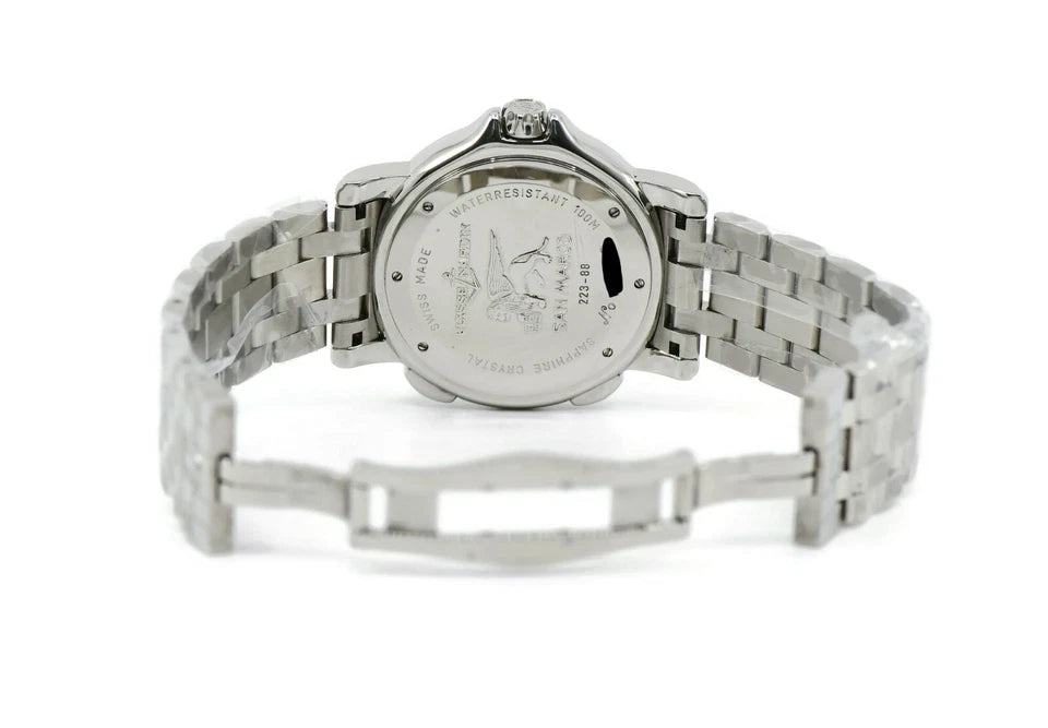 Ulysse Nardin San Marco GMT Stainless Steel Watch 223-88