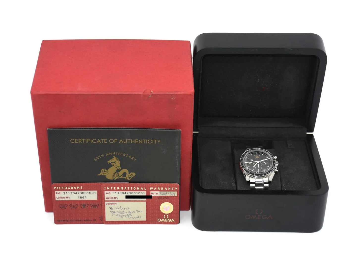 Omega Speedmaster 50th Anniversary Stainless Steel Watch 311.30.42.30.01.001