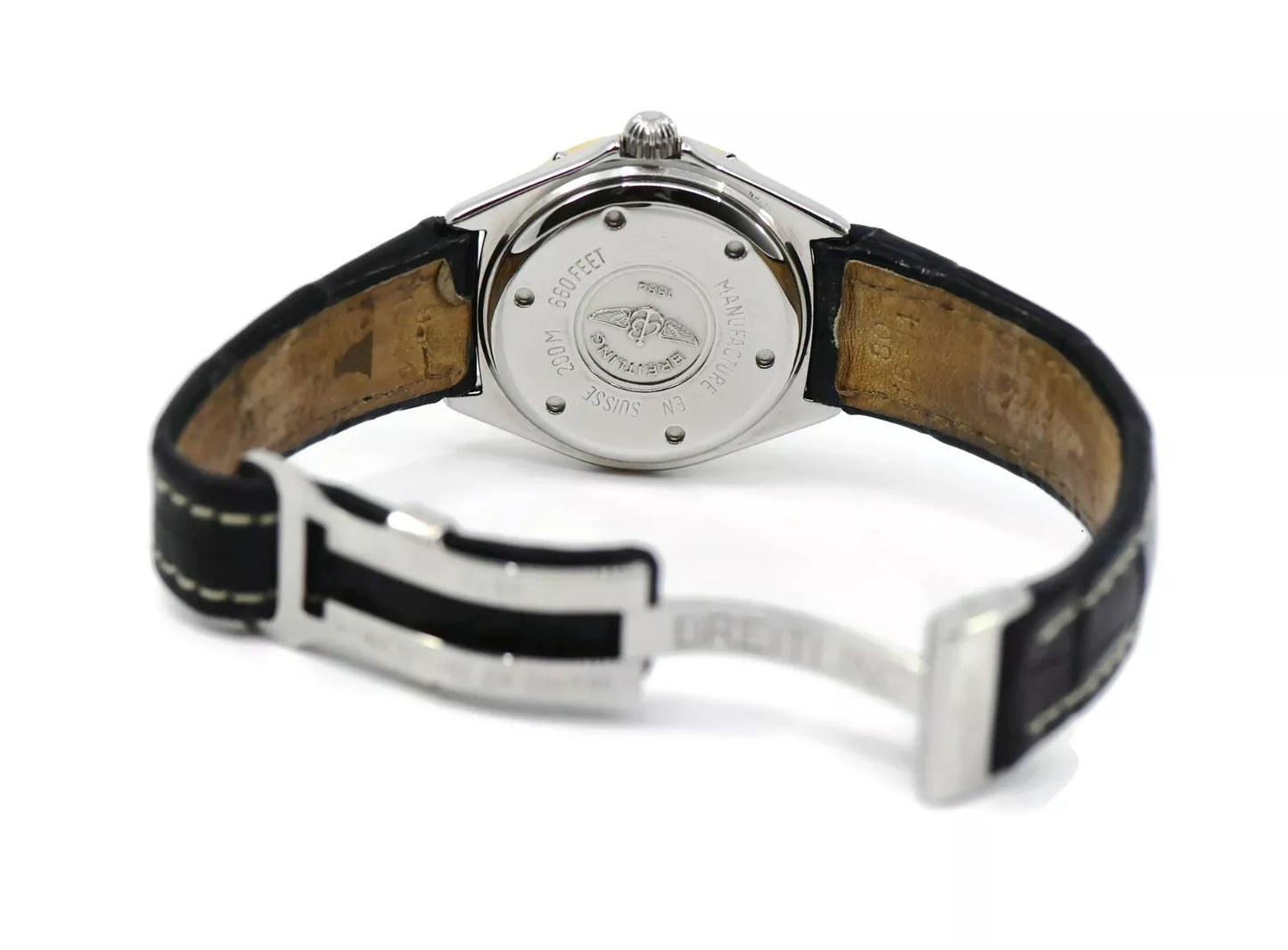Breitling Lady J Two Tone Stainless Steel Watch D31063