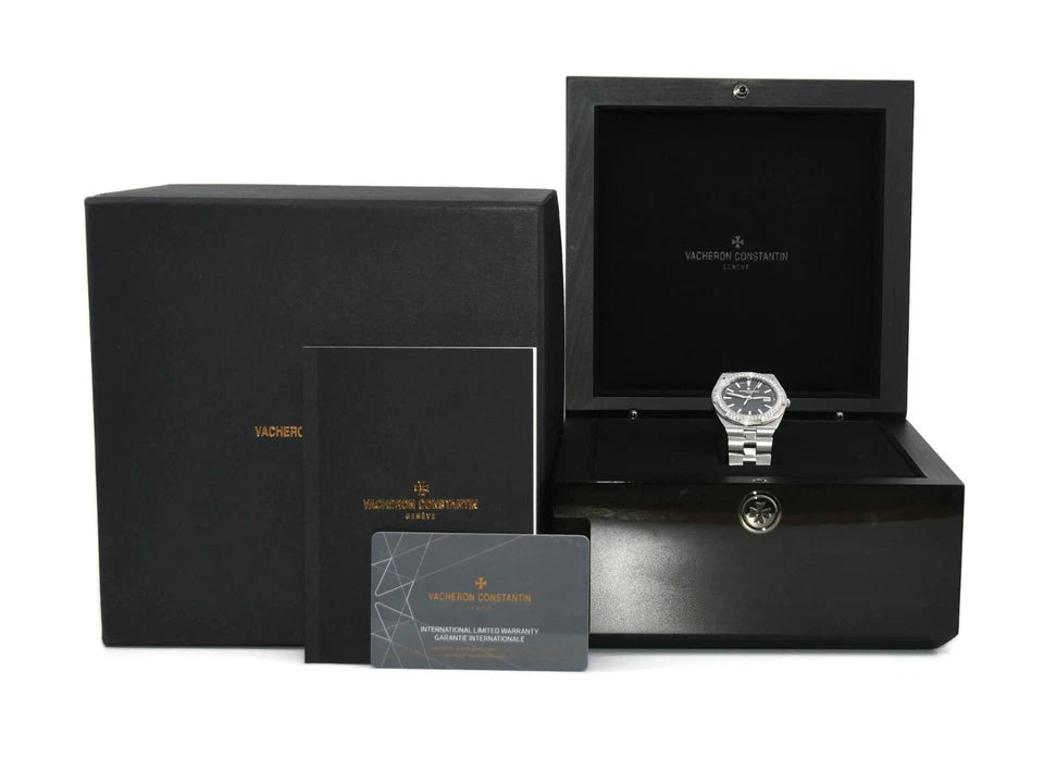 Vacheron Constantin Overseas Diamond Stainless Steel Watch 1205V