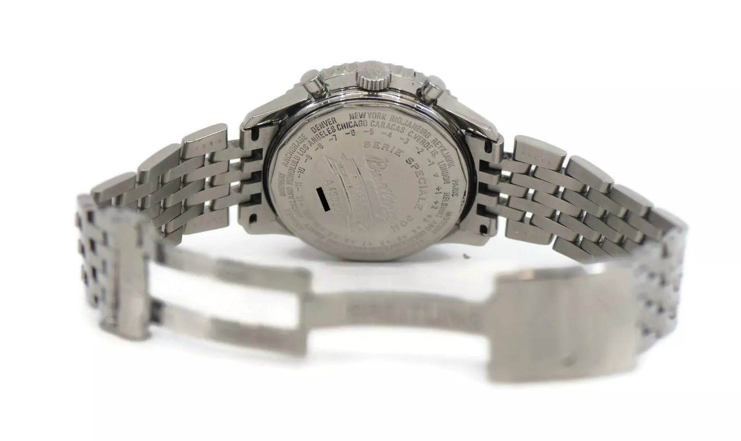 Breitling Navitimer Montbrilliant Eclipse Stainless Steel Watch A43030