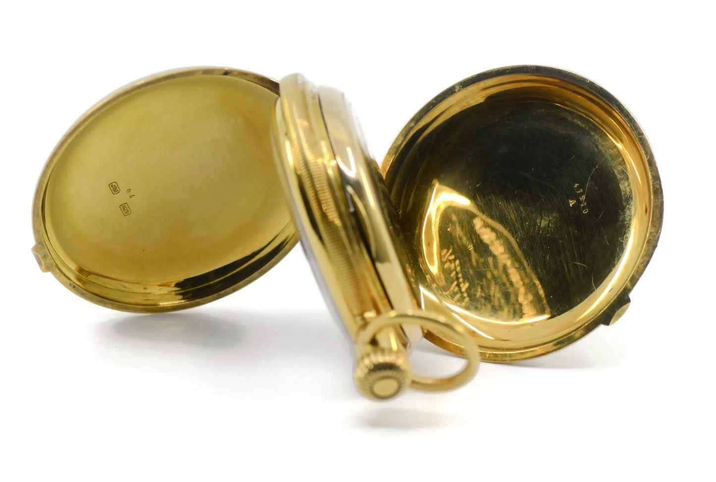 Patek Philippe Hunter Case 1872 18K Yellow Gold Pocket Watch