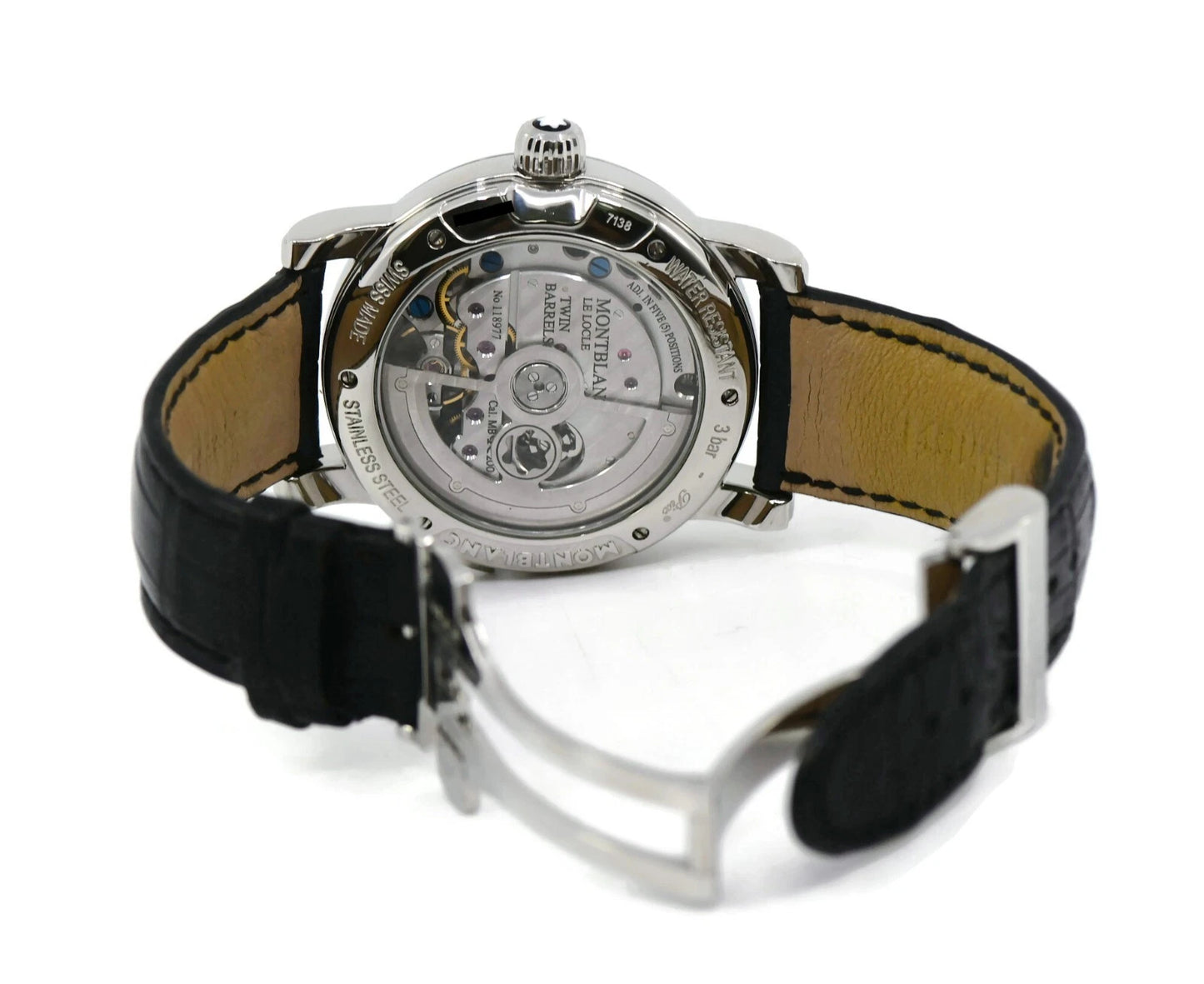 Montblanc Nicolas Rieussec Stainless Steel Watch 106595