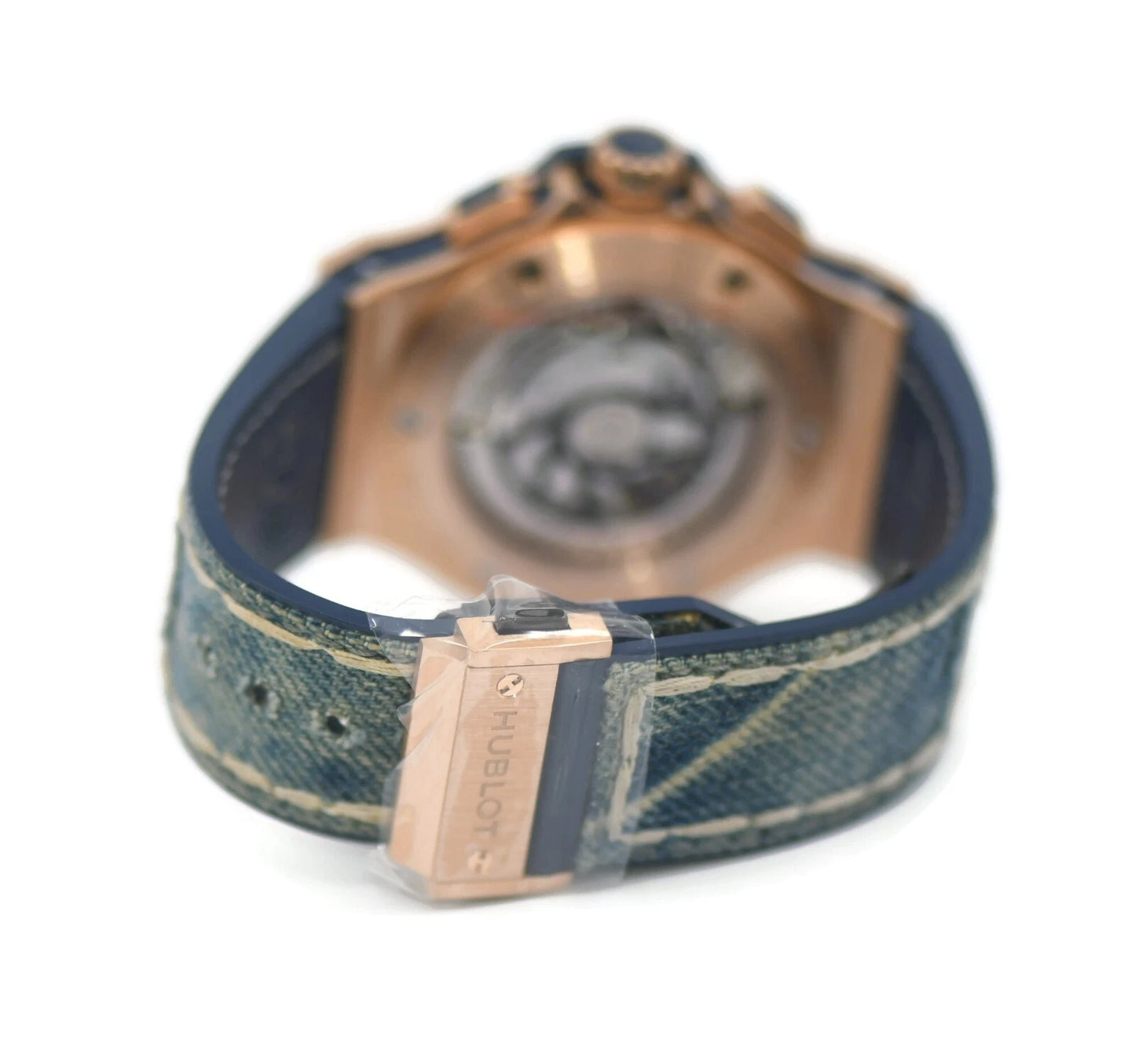 Hublot Big Bang Jeans 18K Rose Gold Watch 301.PL.2780.NR.JEANS