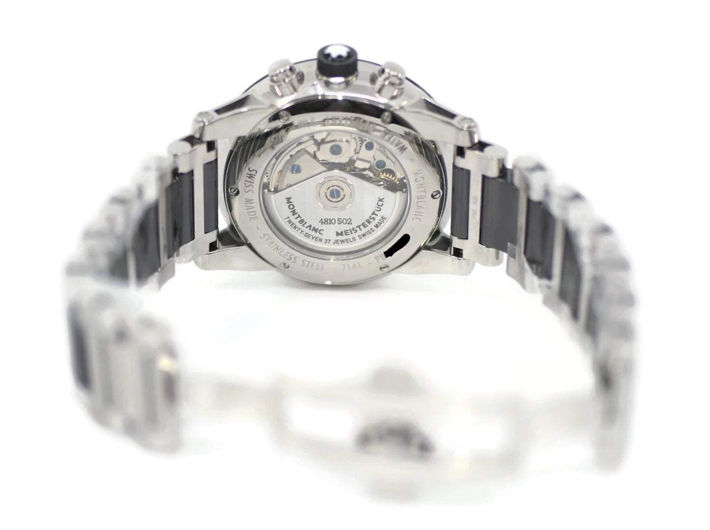 Montblanc Timewalker Ceramic Stainless Steel Watch 103094