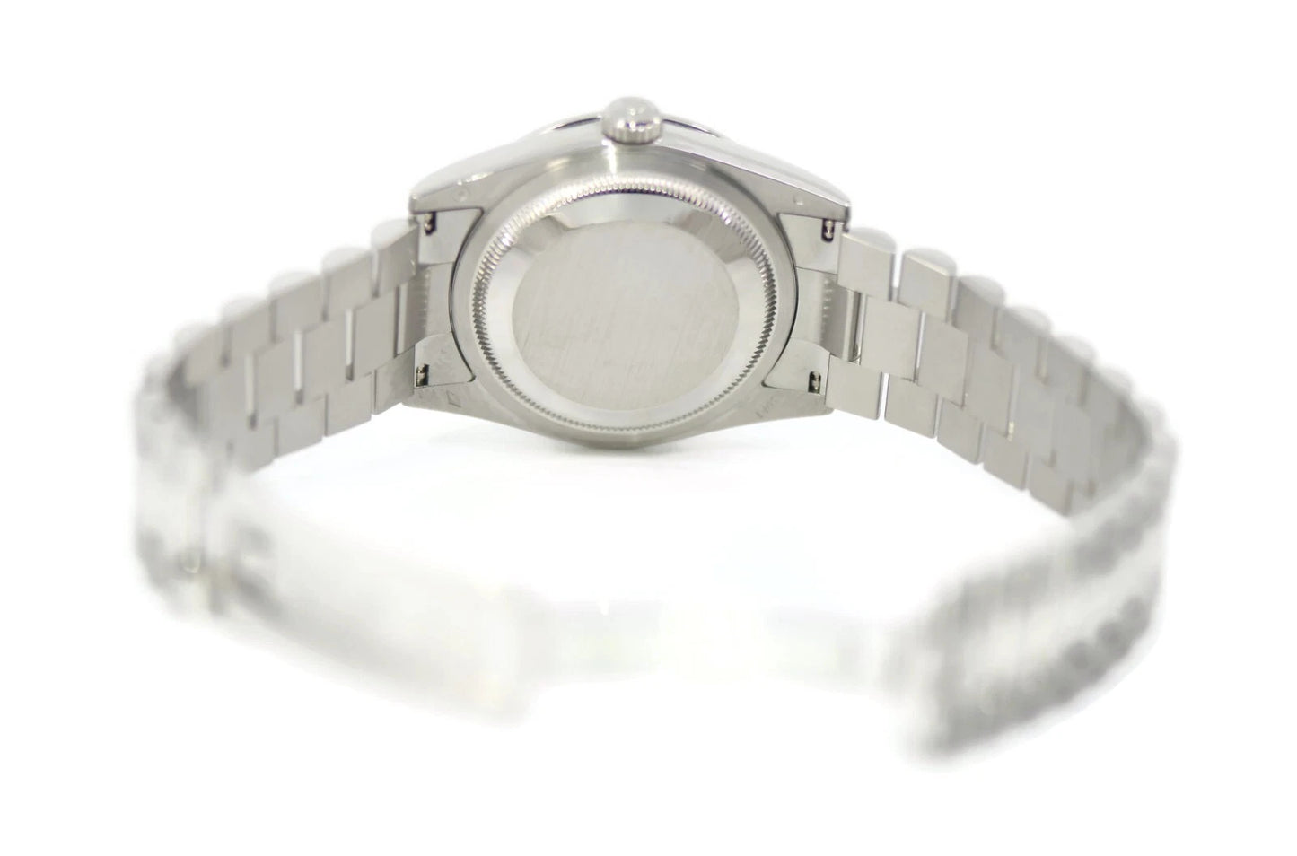 Rolex Day Date Diamond Meteorite Platinum Watch 118346