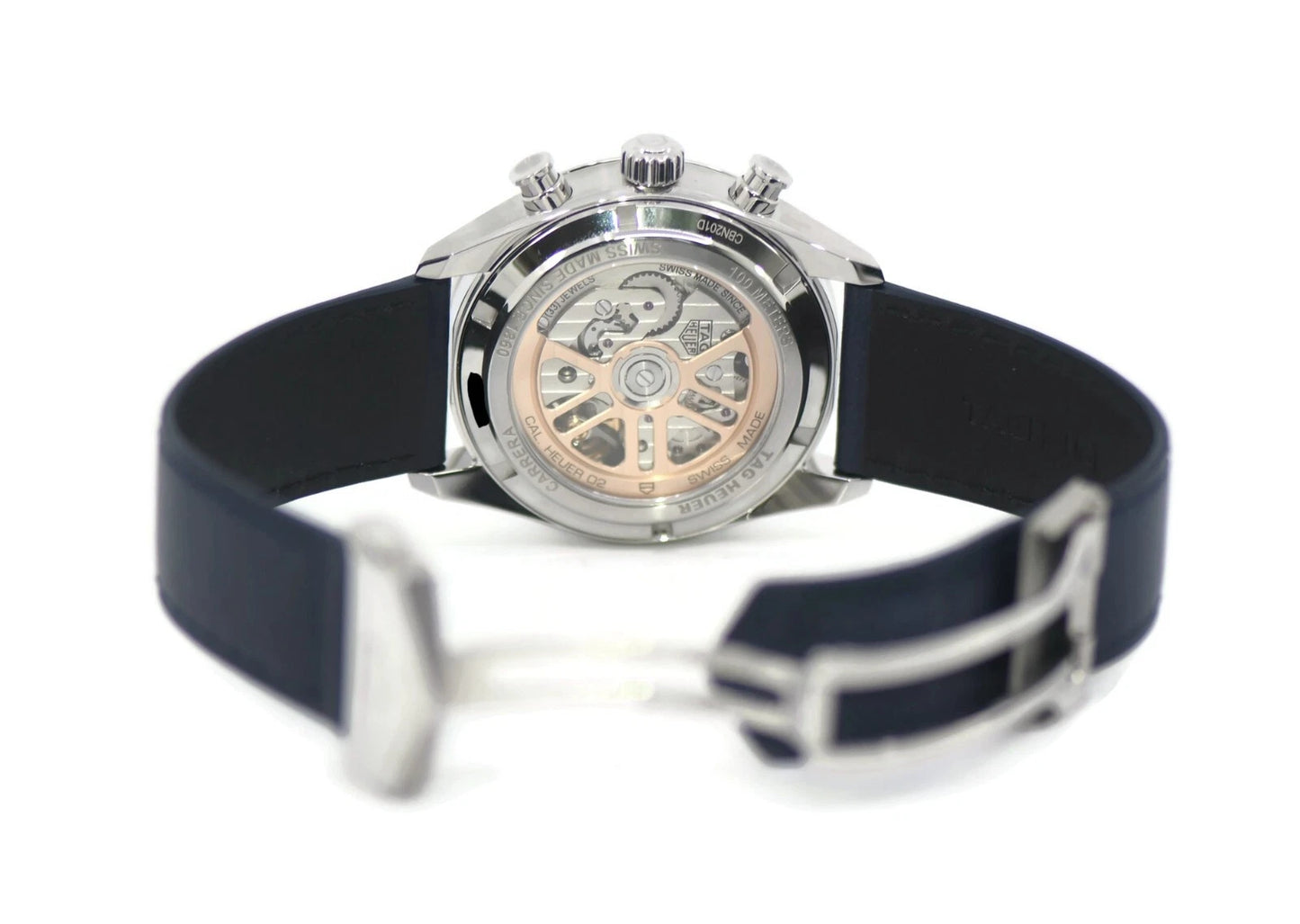 Tag Heuer Carrera Chronograph Stainless Steel Watch CBN201D
