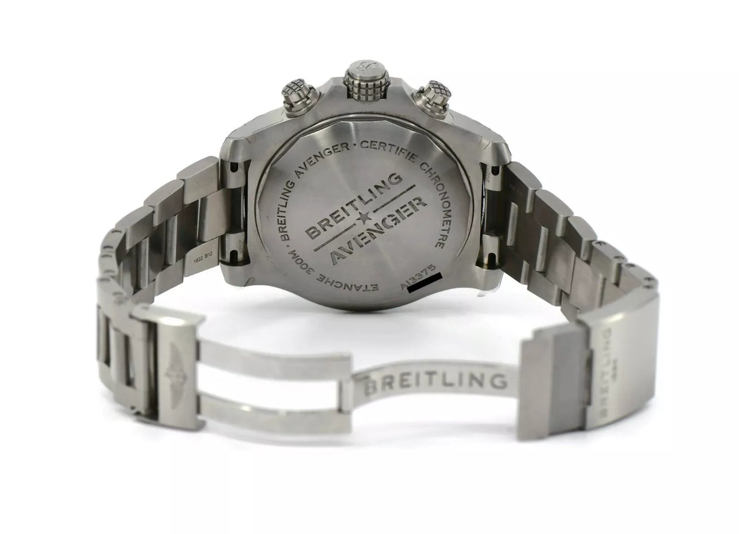 Breitling Super Avenger Chronograph Stainless Steel Watch A13375