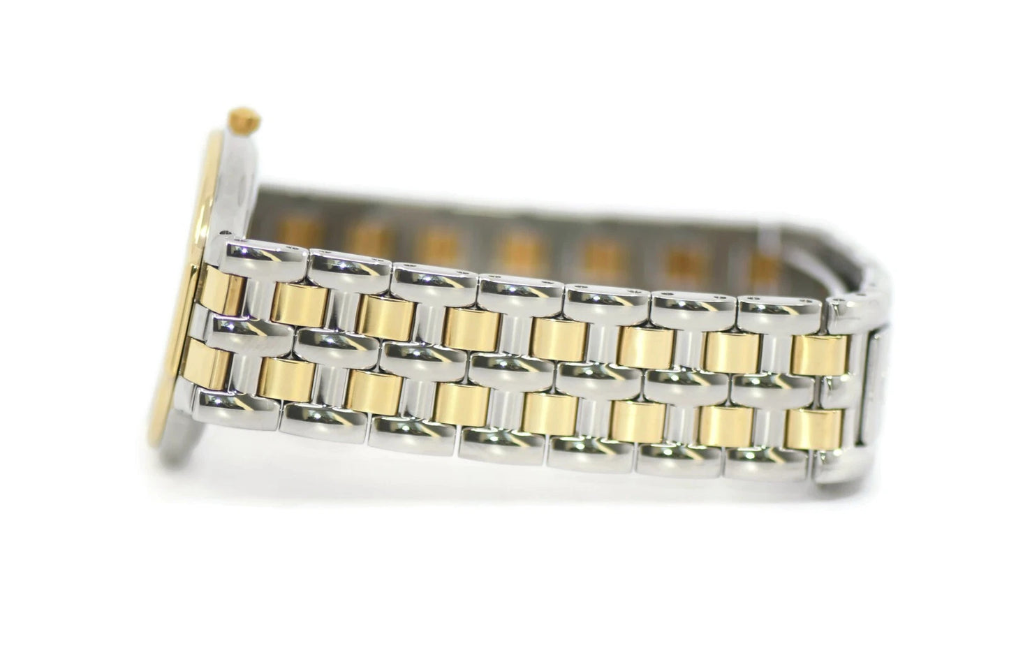 Omega DeVille Two Tone Stainless Steel Watch