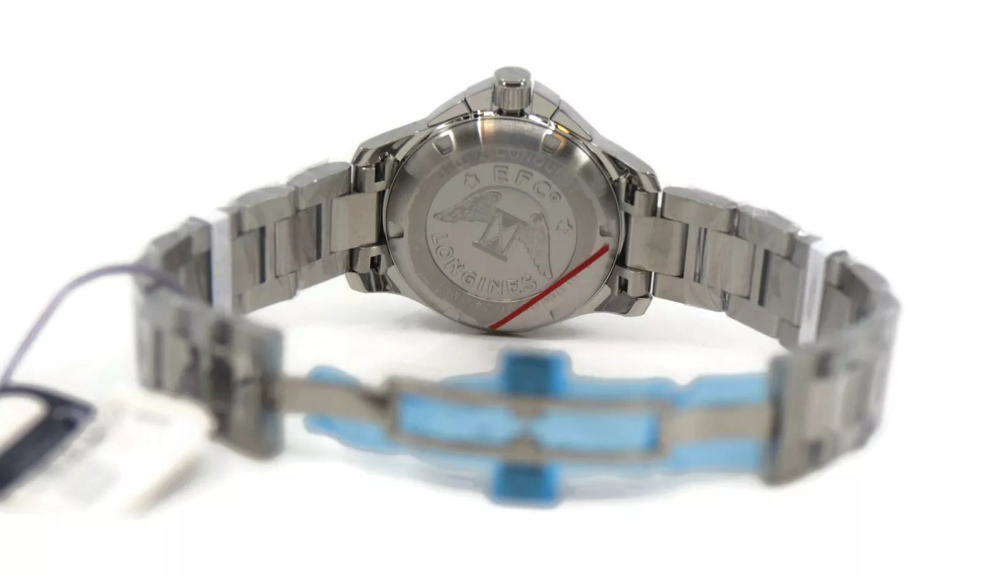 Longines Conquest Stainless Steel Watch L3.379.4.76.6