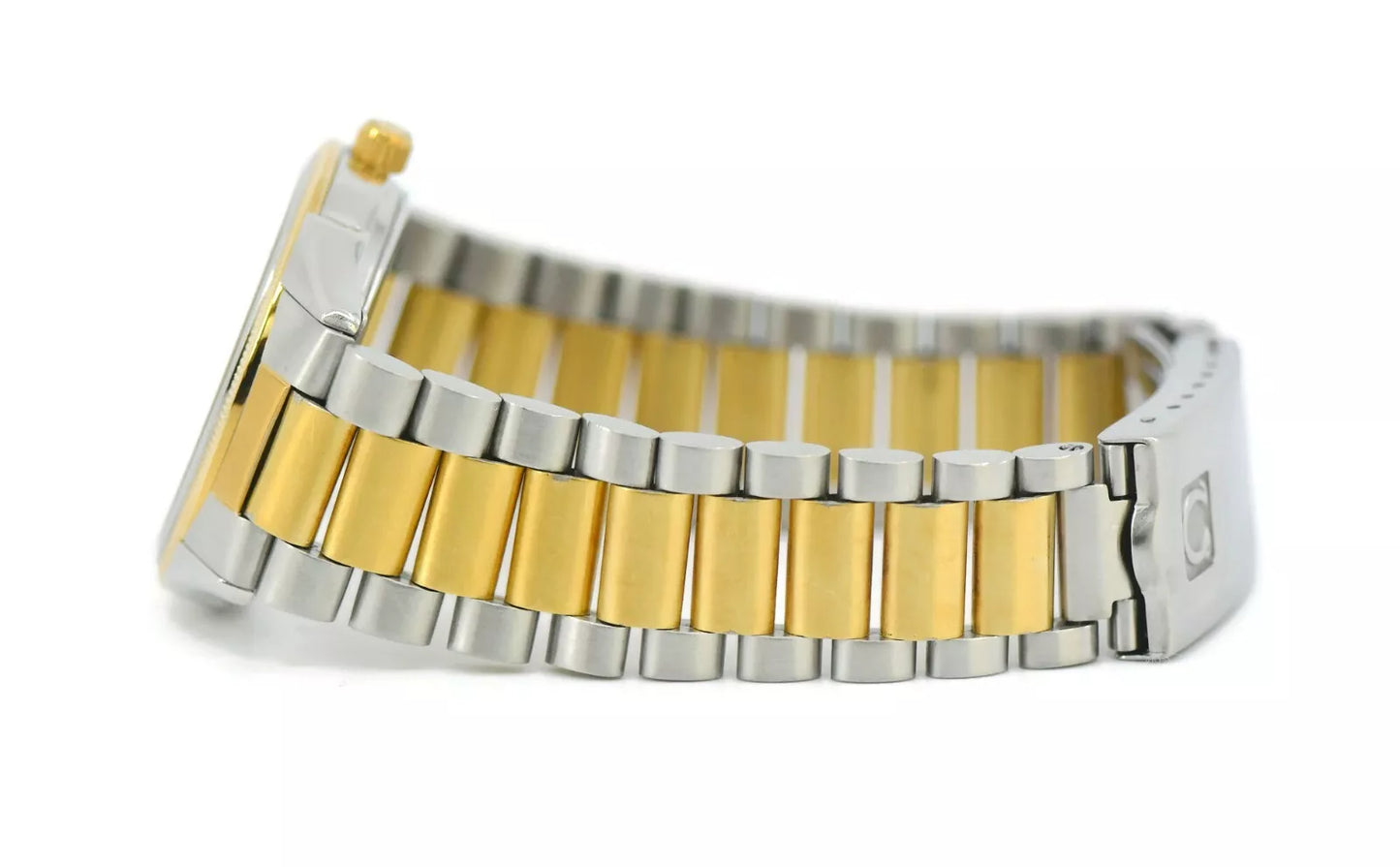 Omega Seamaster Two Tone Stainless Steel Watch 1380