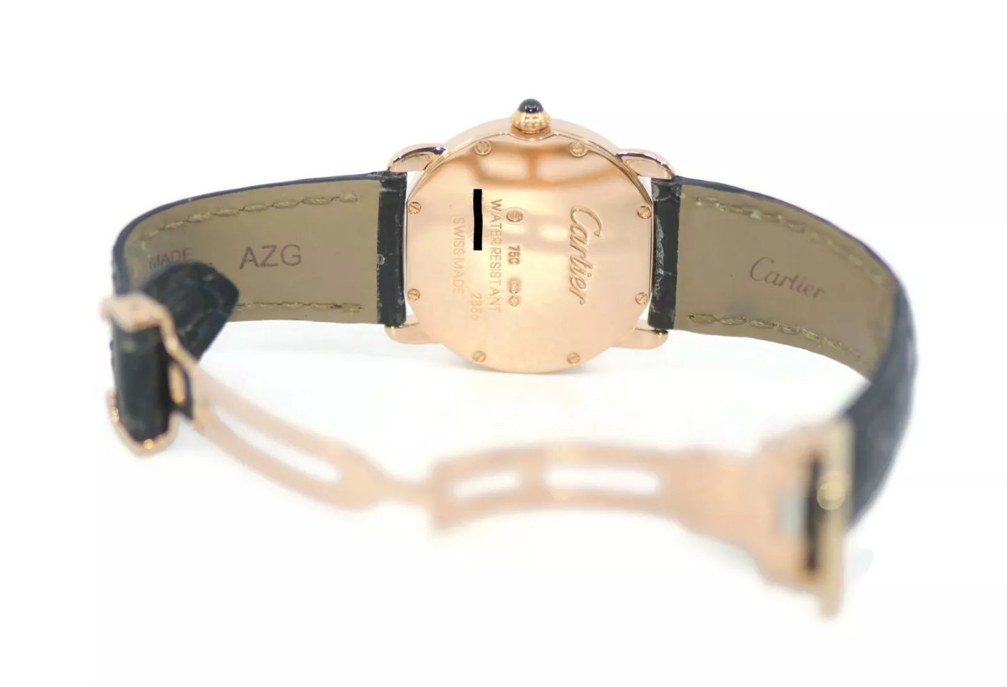 Cartier Ronde Louis 18K Rose Gold Watch W6800151