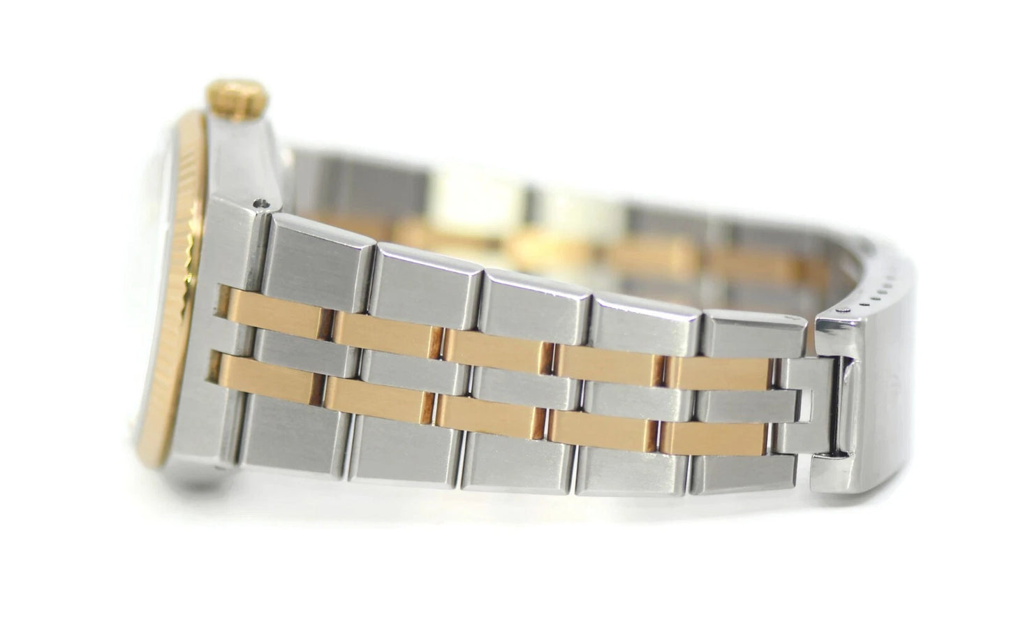 Rolex Datejust Oysterquartz 18K/Stainless Steel Watch 17013