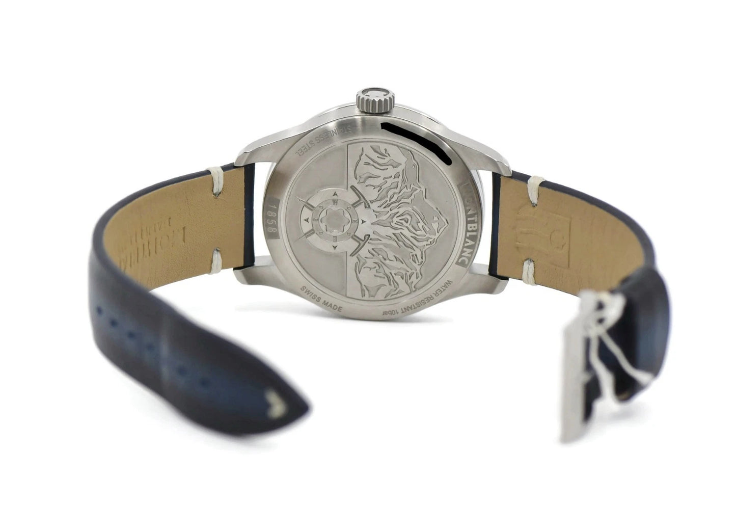 Montblanc 1858 Stainless Steel Watch 126758