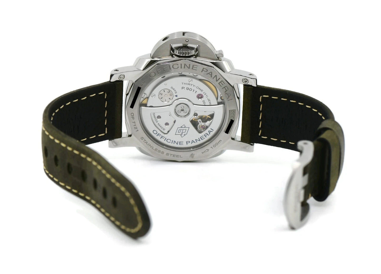 Panerai Luminor GMT Stainless Steel Watch PAM01535