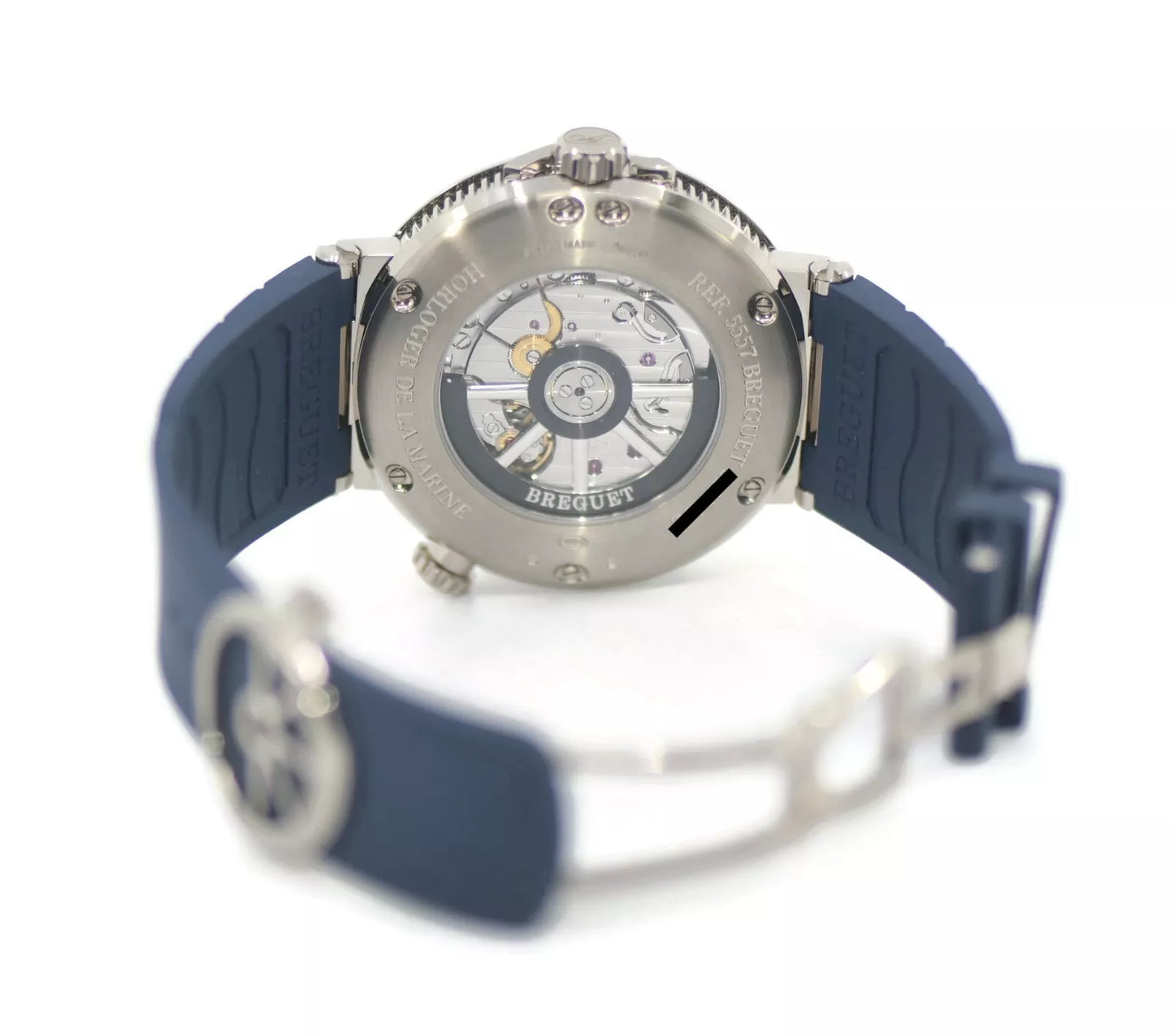 Breguet Marine Hora Mundi 18K White Gold Watch 5557BB