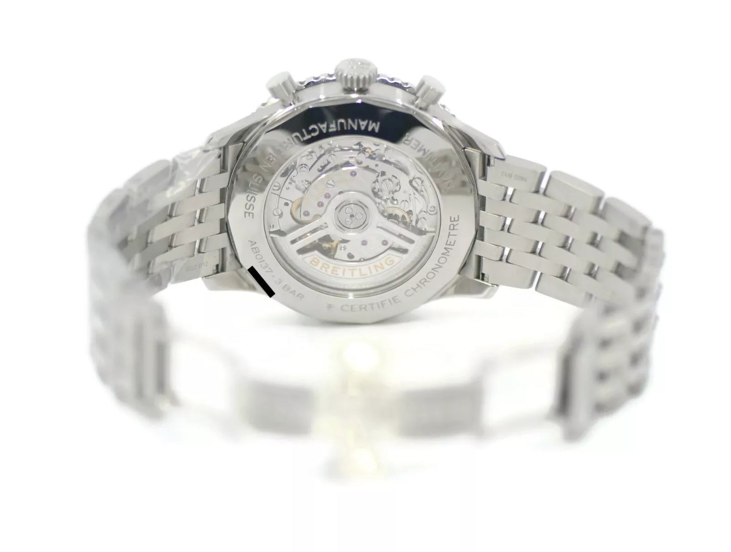 Breitling Navitimer B01 Chronograph Stainless Steel Watch AB0137