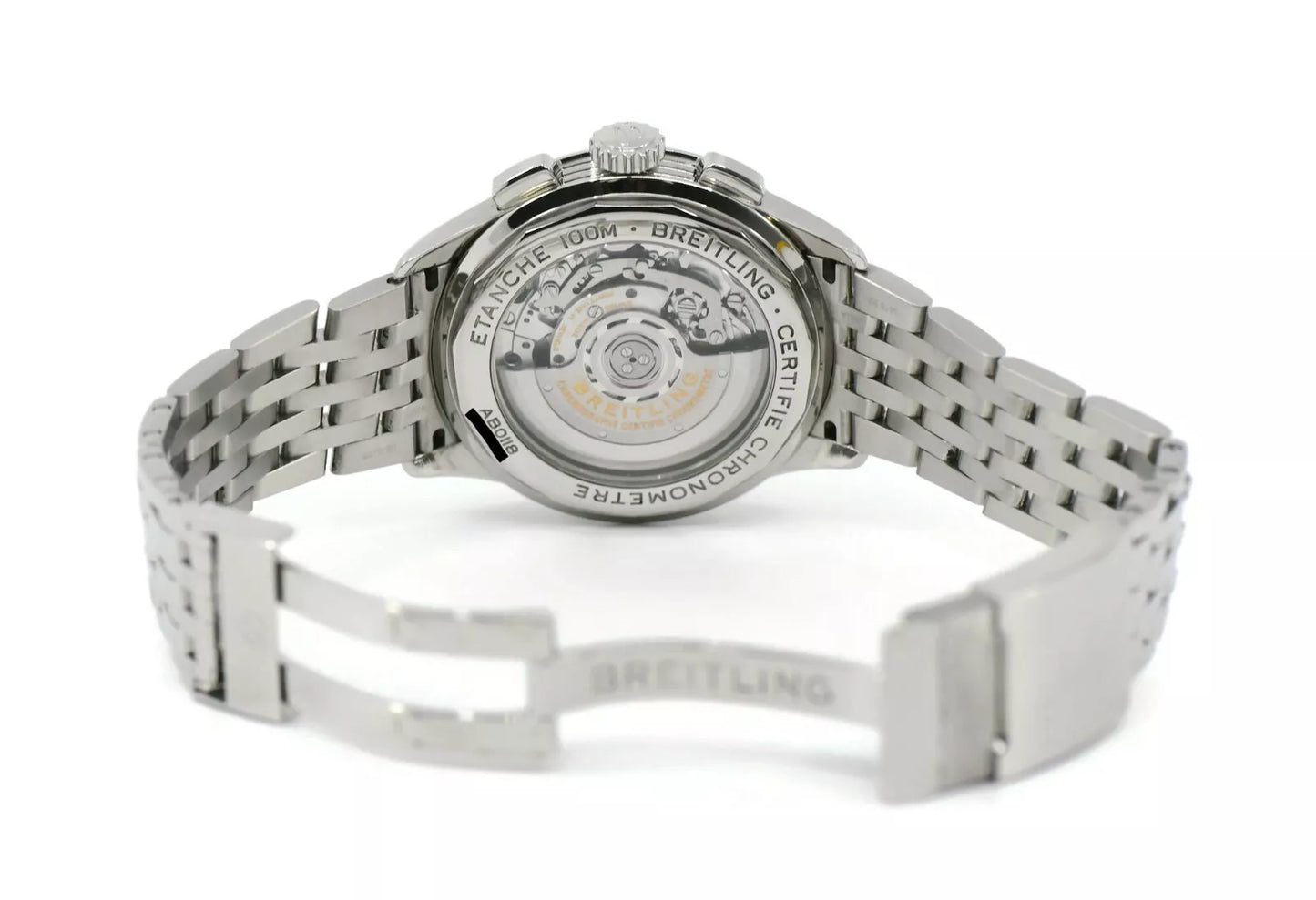Breitling Premier B01 Chronograph Stainless Steel Watch AB0118