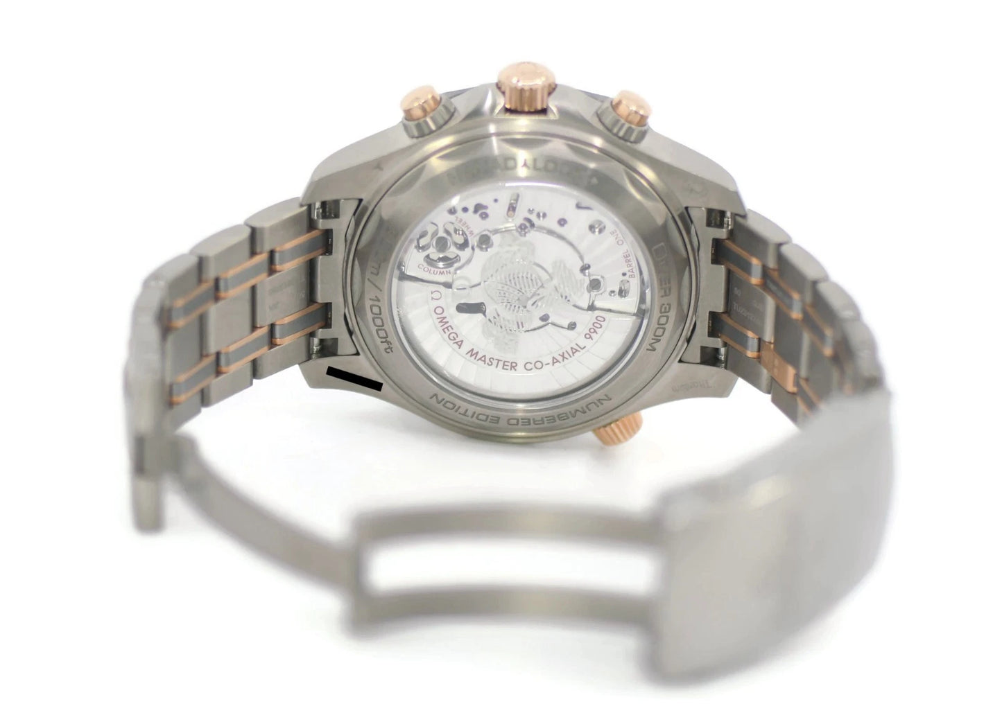 Omega Seamaster Numbered Edition Rose Gold Titanium Watch 210.60.44.51.03.001