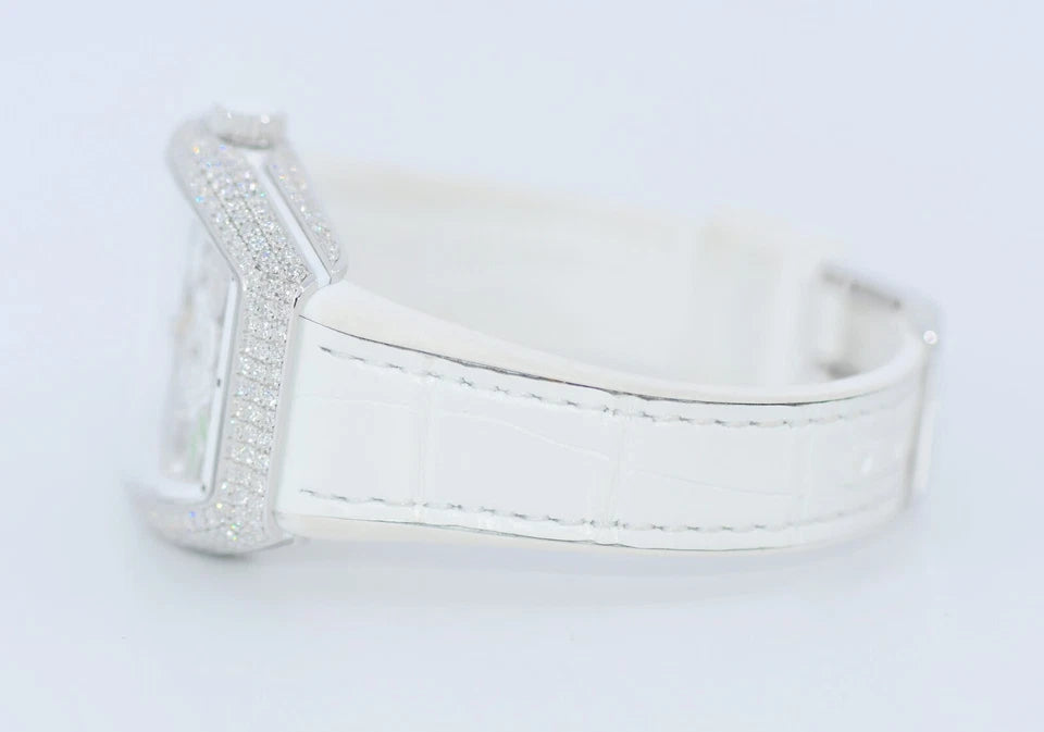 Franck Muller Vanguard Flower Diamond 18K White Gold Watch V35S6SQT