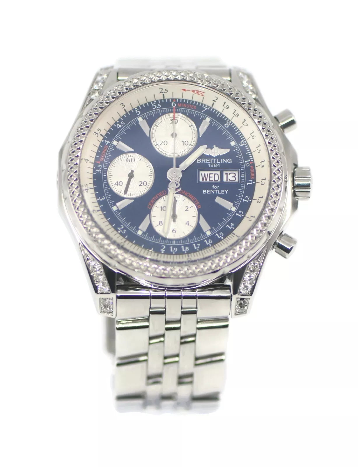 Breitling Bentley GT Stainless Steel Watch A13362