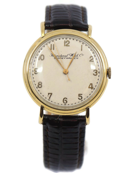 IWC Vintage 18K Yellow Gold Watch