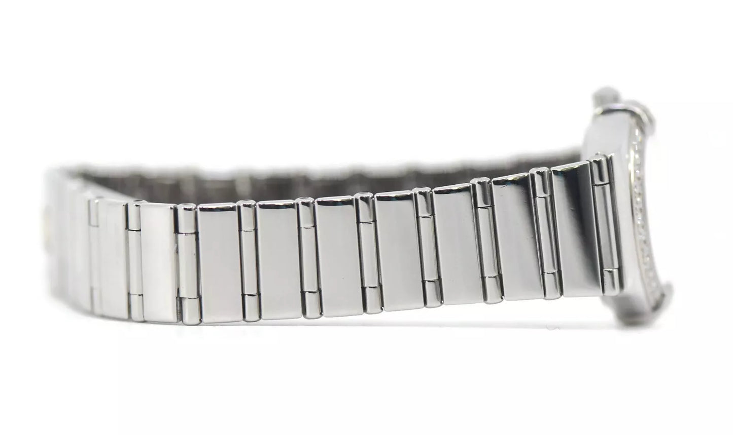 Omega Constellation Diamond Stainless Steel Watch
