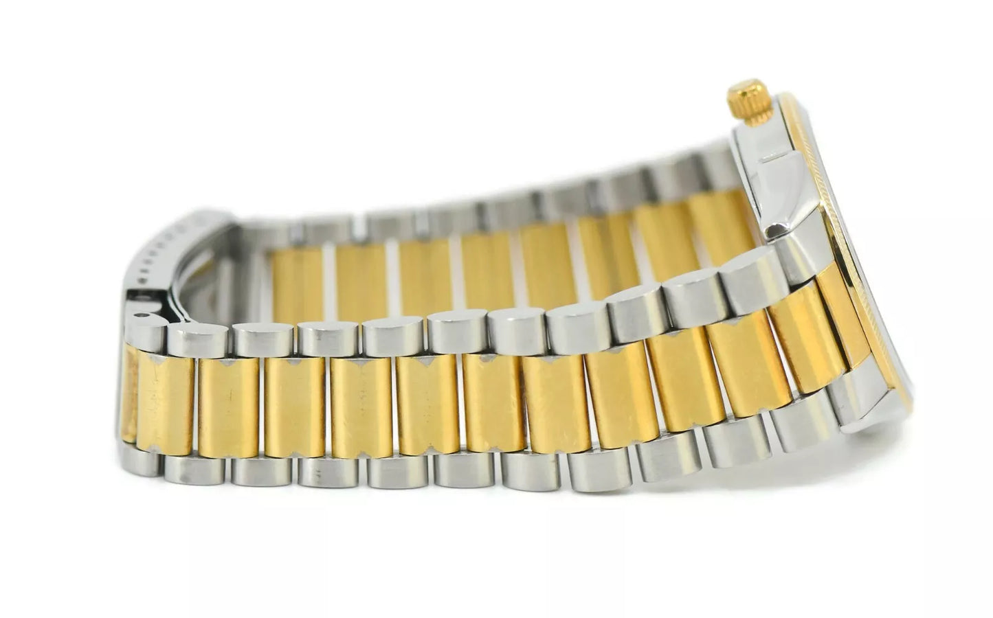 Omega Seamaster Two Tone Stainless Steel Watch 1380