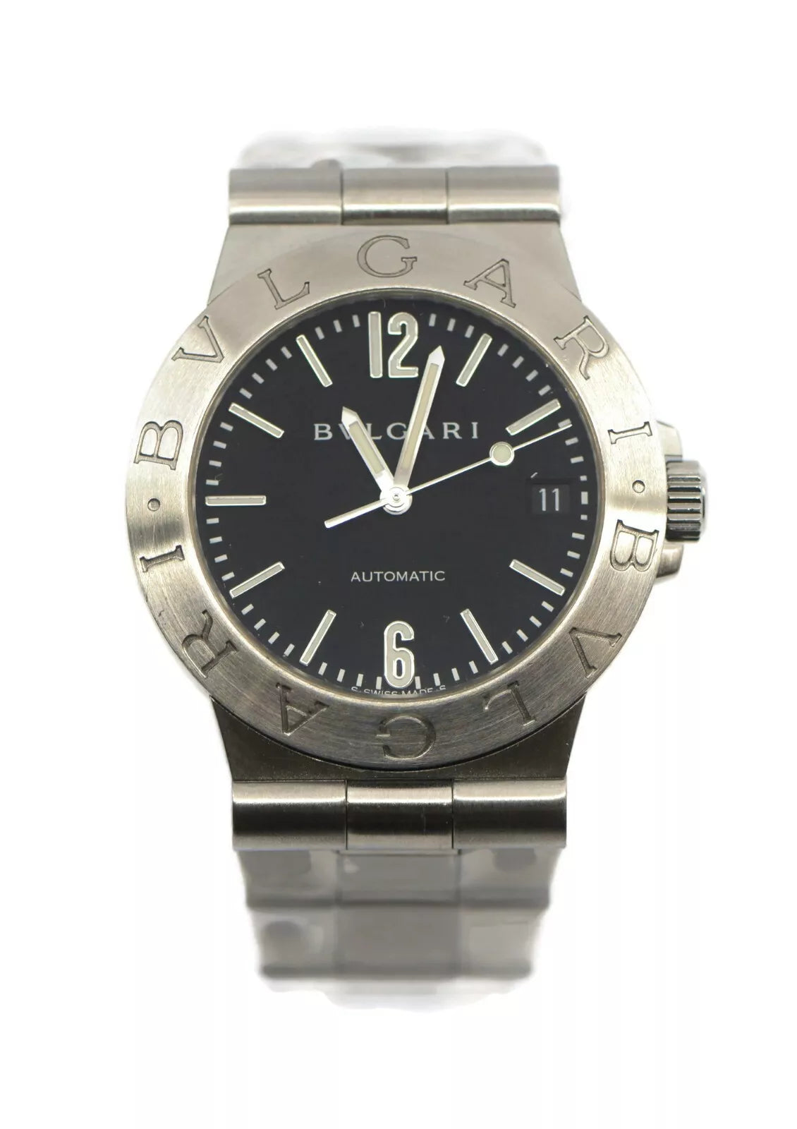 Bulgari Daigono Stainless Steel Watch LCV 35 S