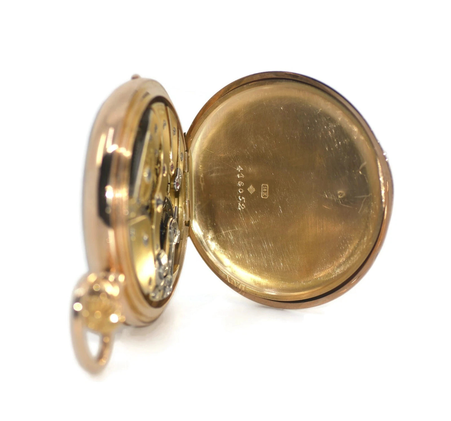 Patek Philippe 18K Rose Gold Pocket Watch
