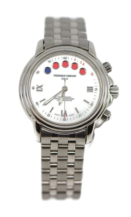 Frederique Constant Yacht Timer Stainless Steel Watch FC298