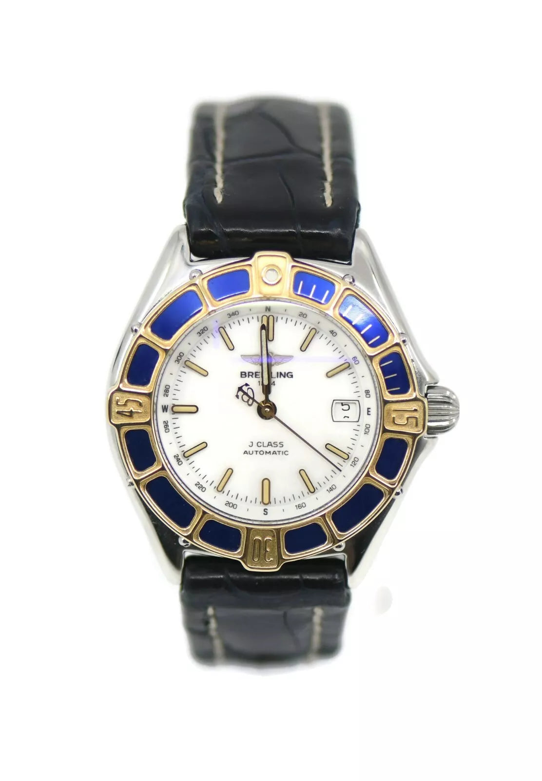 Breitling Lady J Two Tone Stainless Steel Watch D31063