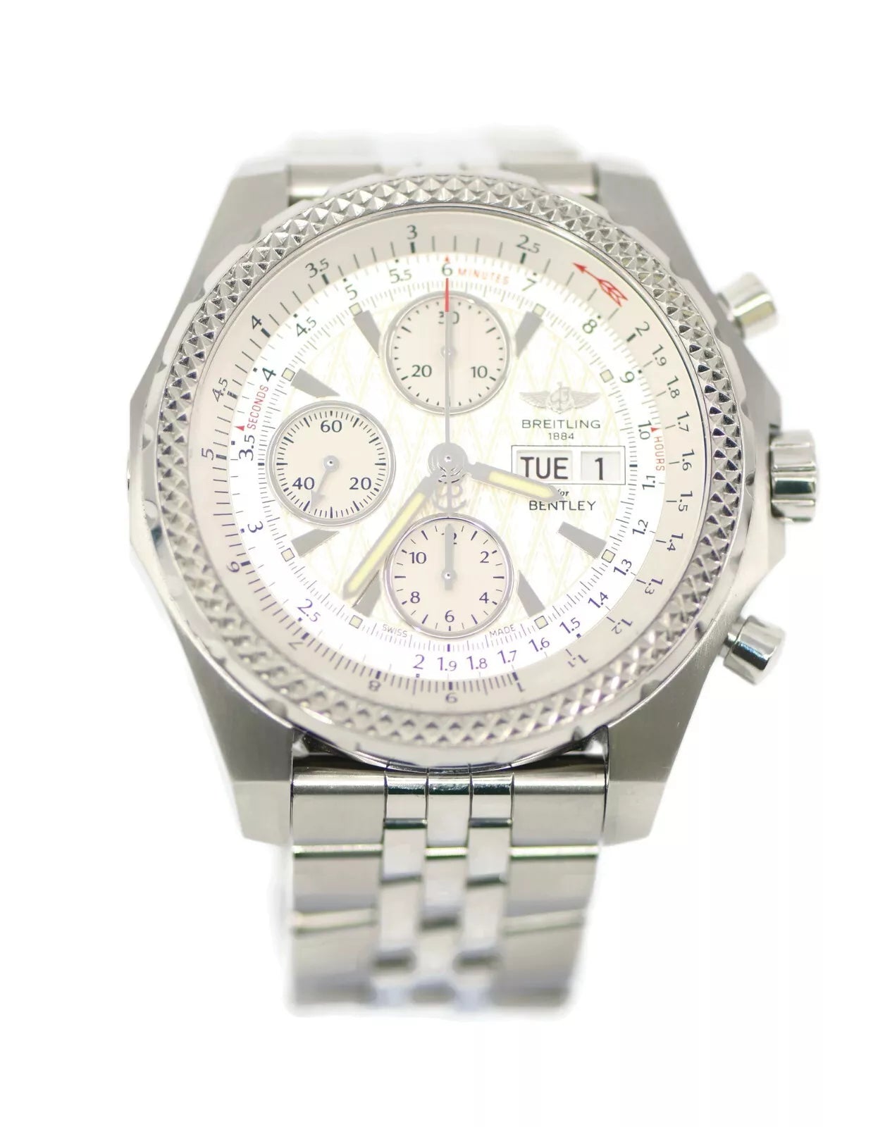 Breitling Bentley GT Chronograph Stainless Steel Watch A13363