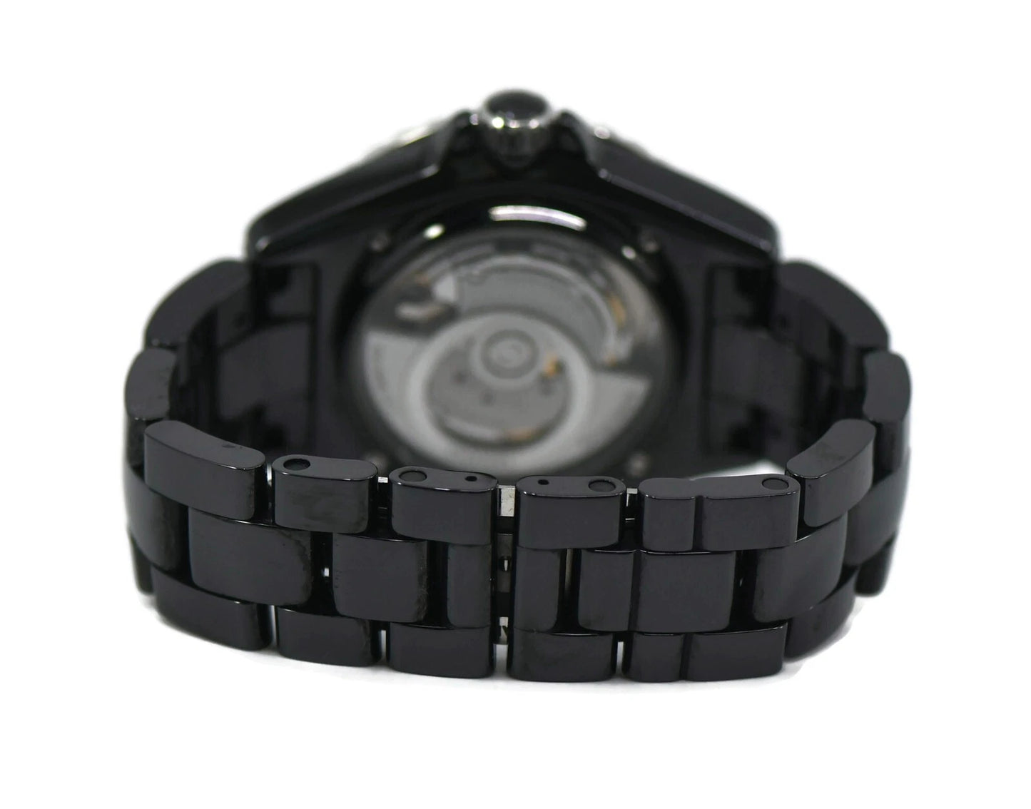 Chanel J12 Diamond Black Ceramic Watch H5702