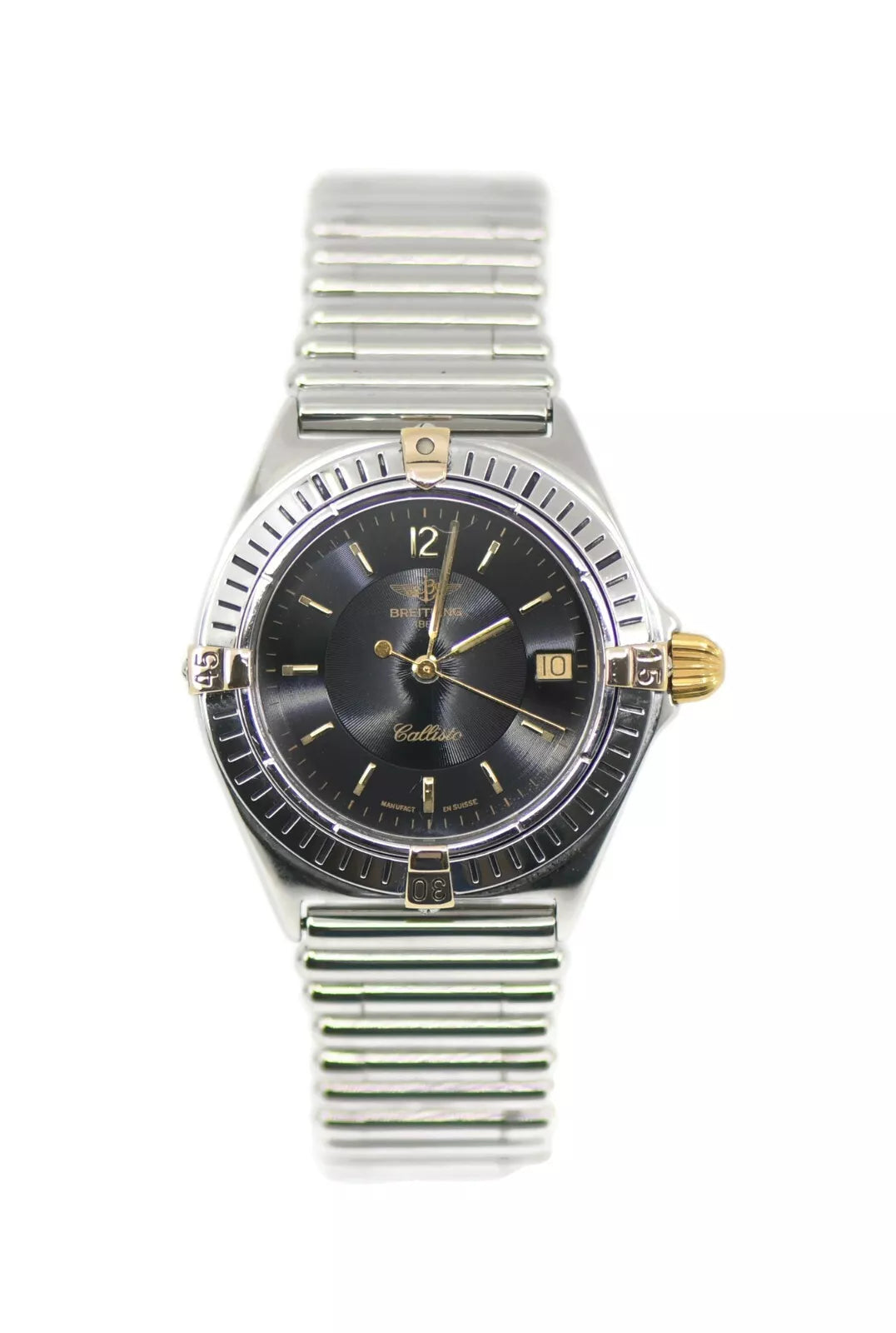 Breitling Callisto Two Tone Stainless Steel Watch B57045