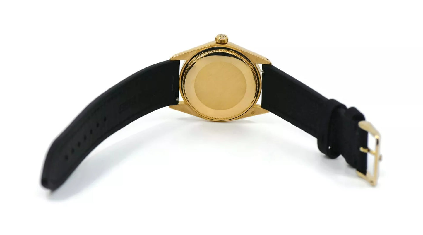 Rolex Oyster Perpetual Date 18K Yellow Gold Watch 1503