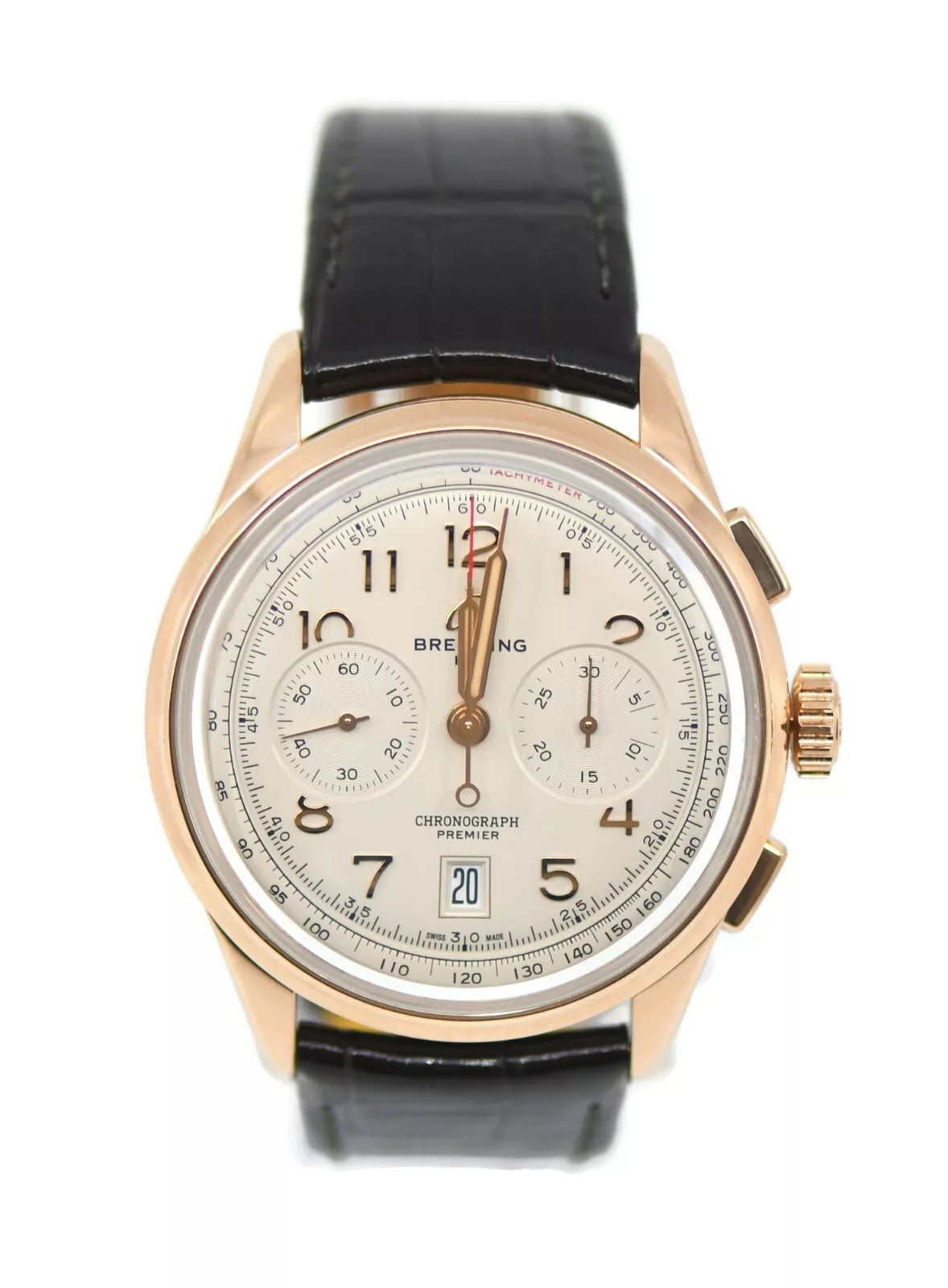 Breitliling Premier B01 Chronograph 18K Rose Gold Watch RB0145