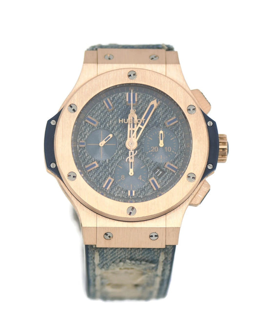 Hublot Big Bang Jeans 18K Rose Gold Watch 301.PL.2780.NR.JEANS