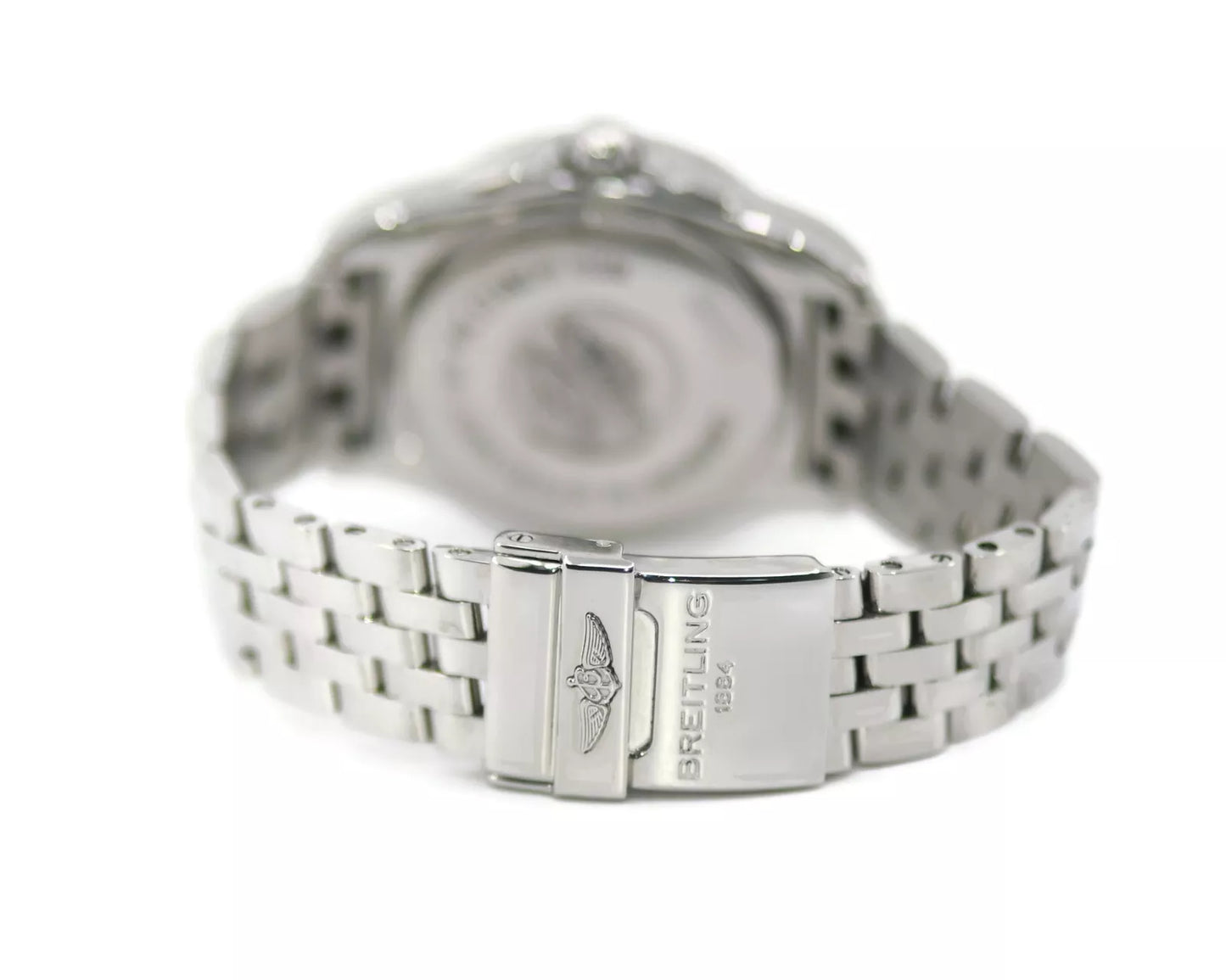 Breitling Galactic Diamond Stainless Steel Watch A37330