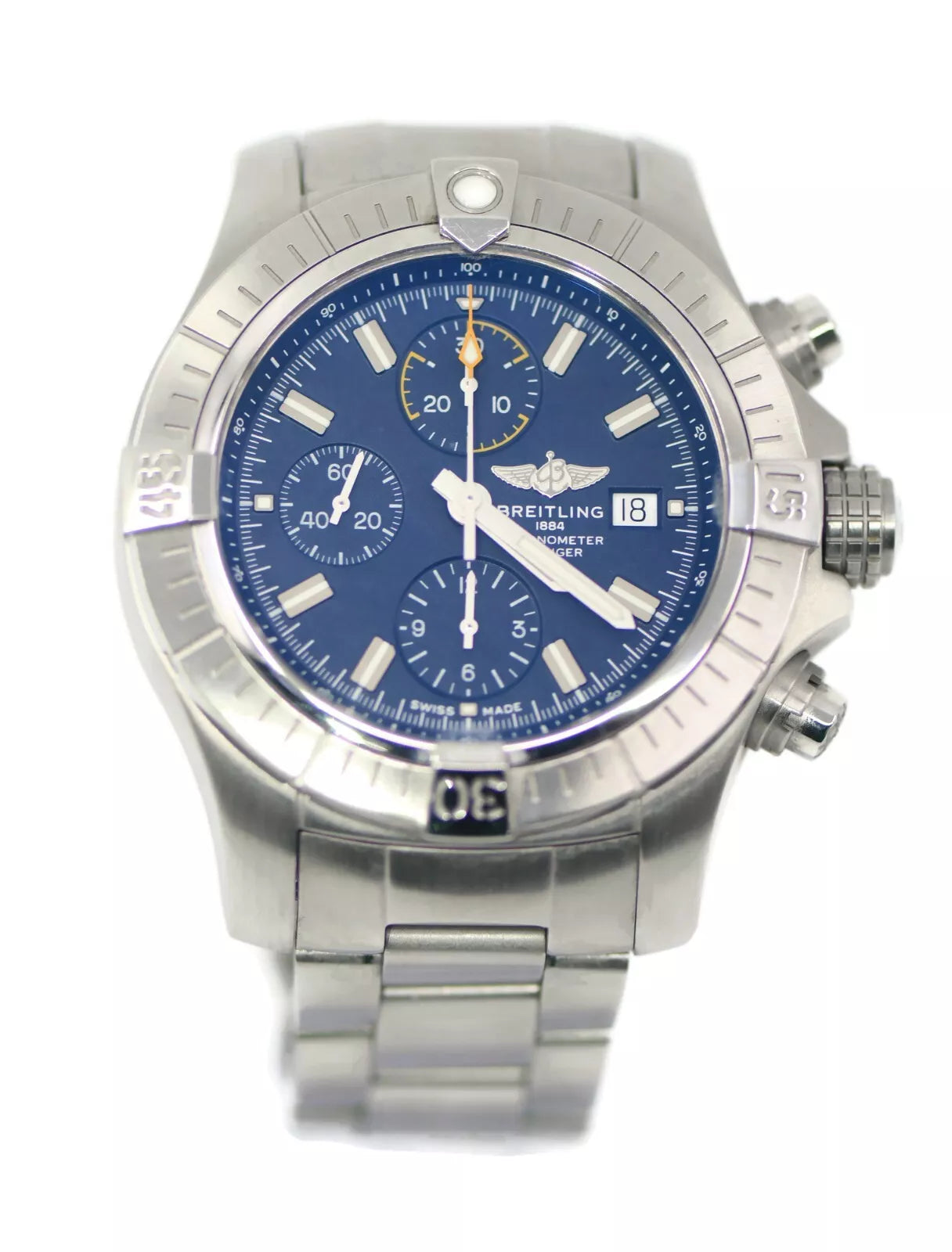 Breitling Avenger Chronograph Stainless Steel Watch A13317