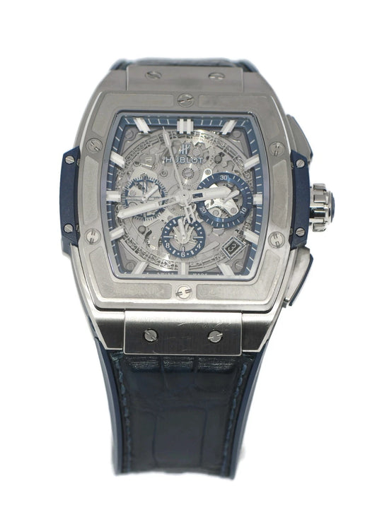 Hublot Spirit Of Big Bang Blue Titanium Watch 641.NX.7170.LR